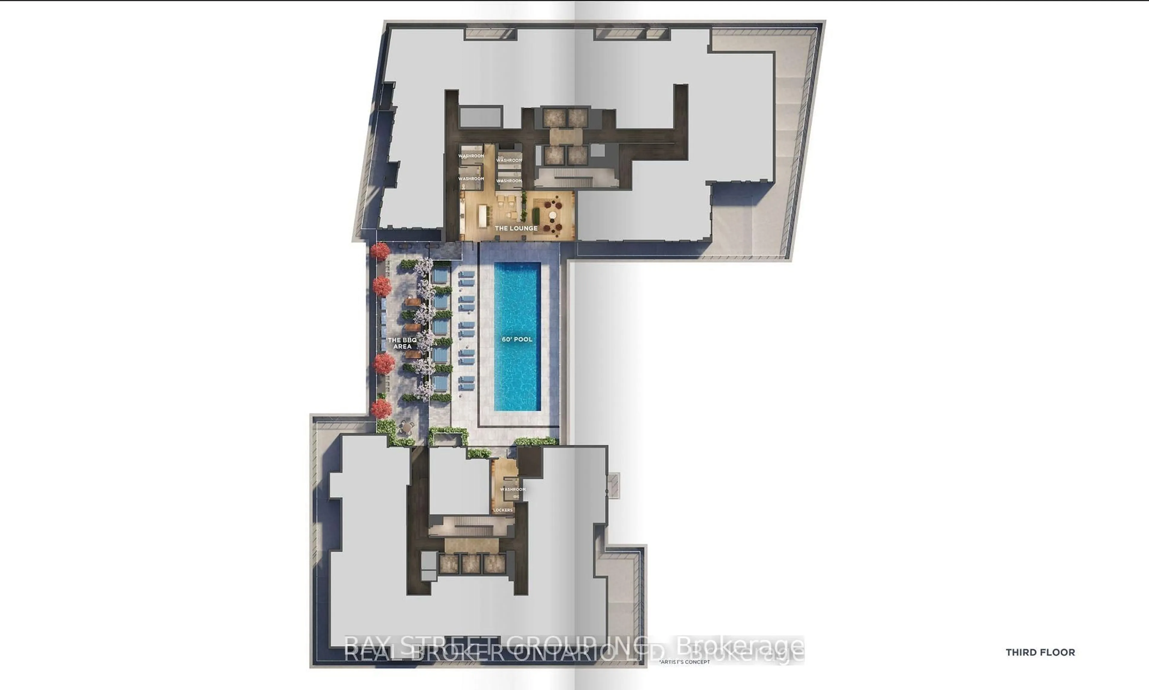 Floor plan for 2851 Highway 7 Rd #1509, Vaughan Ontario L4K 1W2