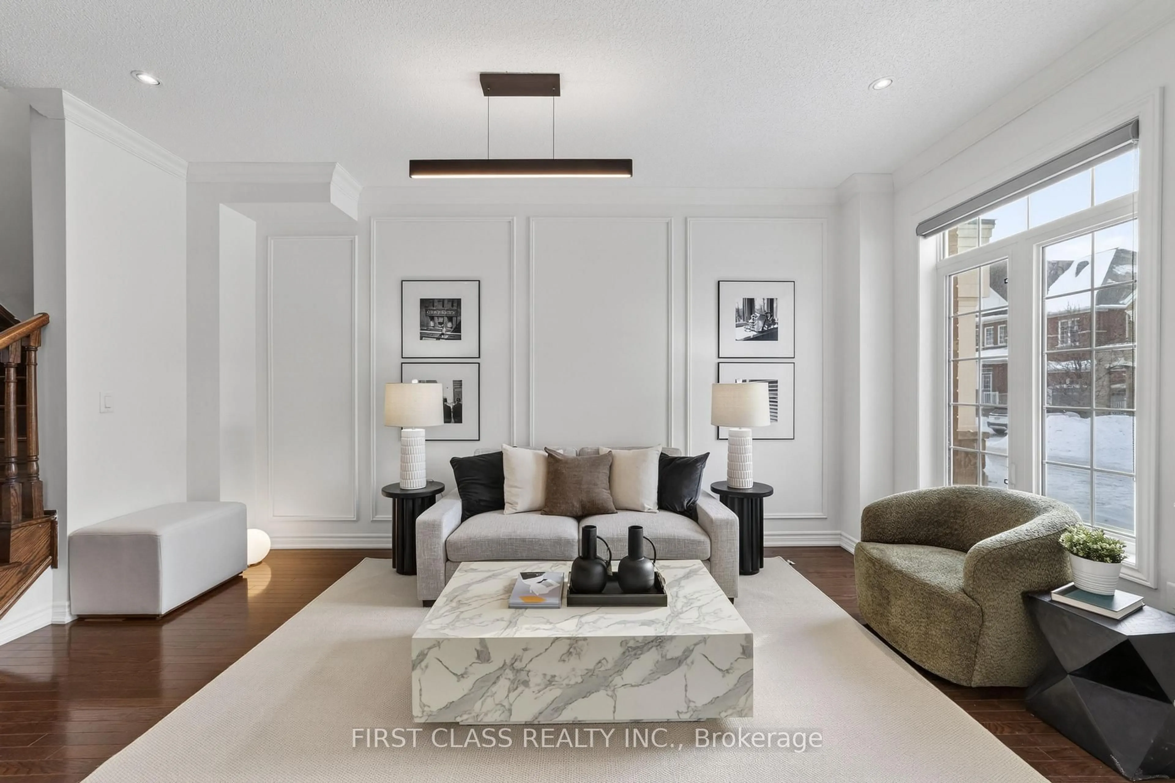 Living room with furniture, unknown for 92 Living Cres, Markham Ontario L6C 0T4