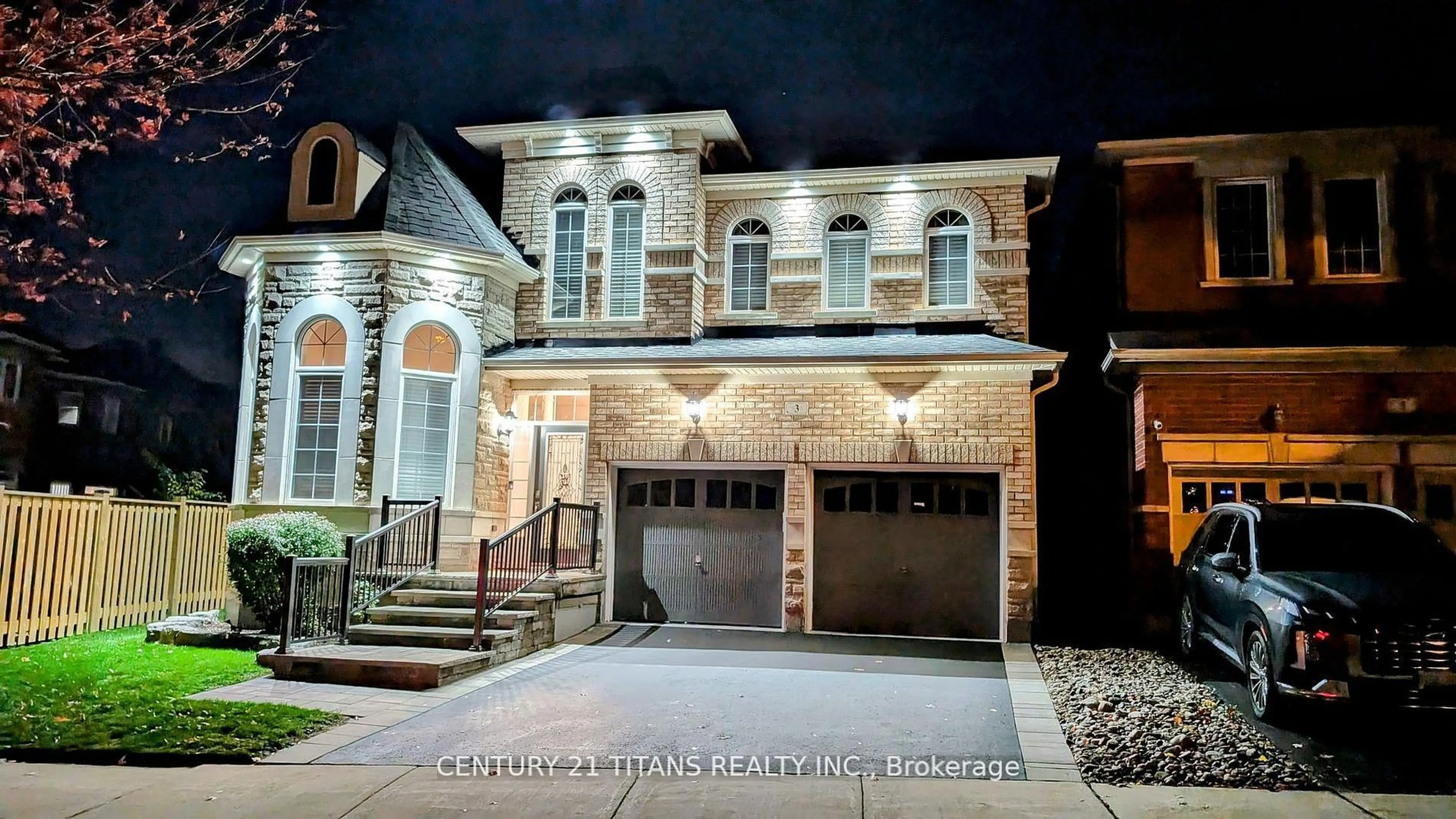 Home with brick exterior material, street for 3 Condarcuri Cres, Markham Ontario L6B 0G8