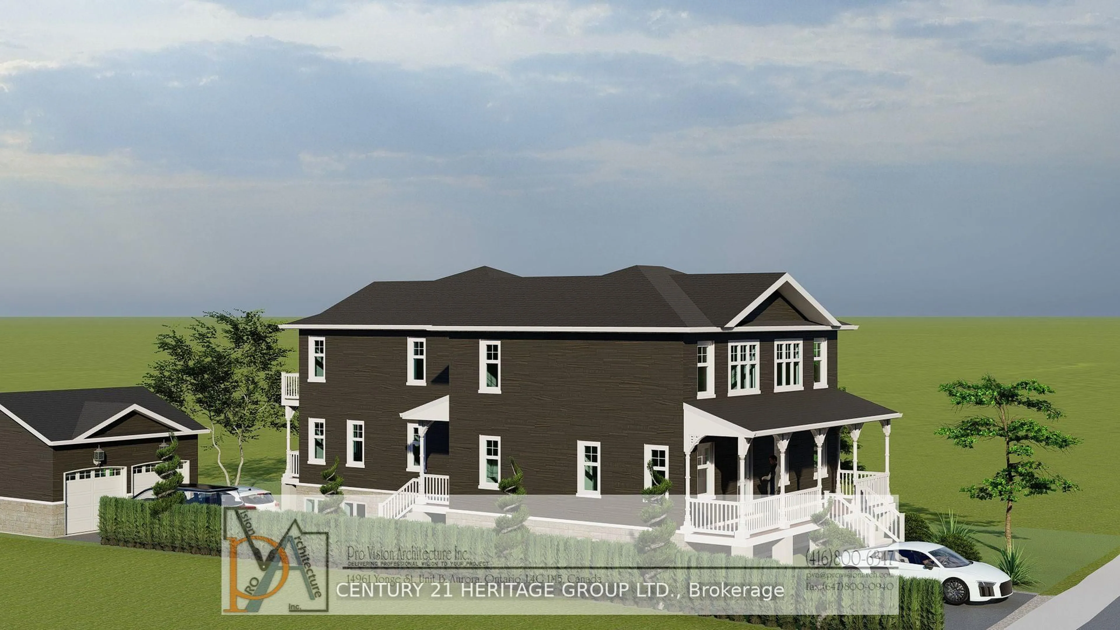 Home with brick exterior material, building for 74 Centre St, Aurora Ontario L4G 1J8