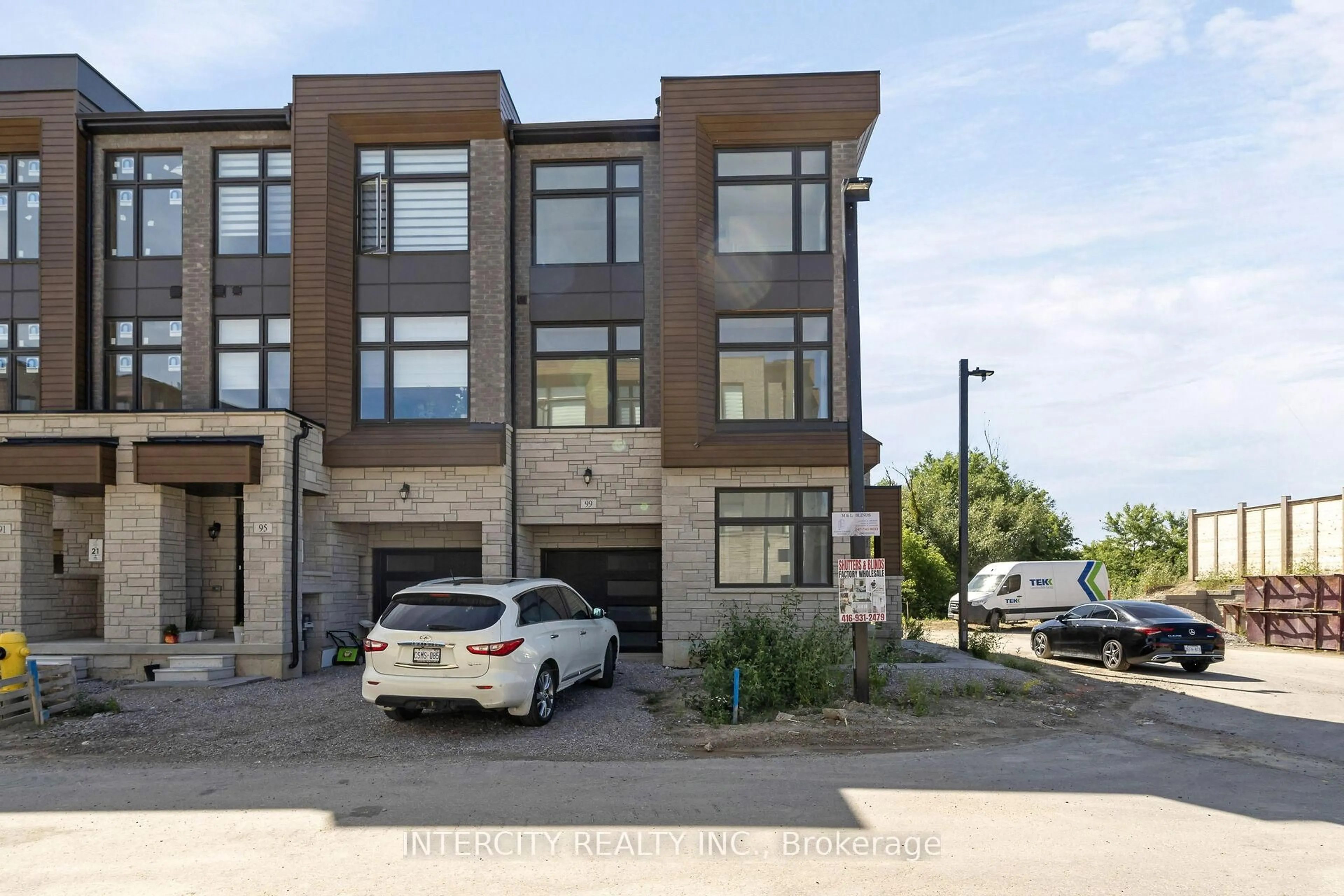 Home with brick exterior material, street for 99 Divadale Rd, Vaughan Ontario L4H 5J3