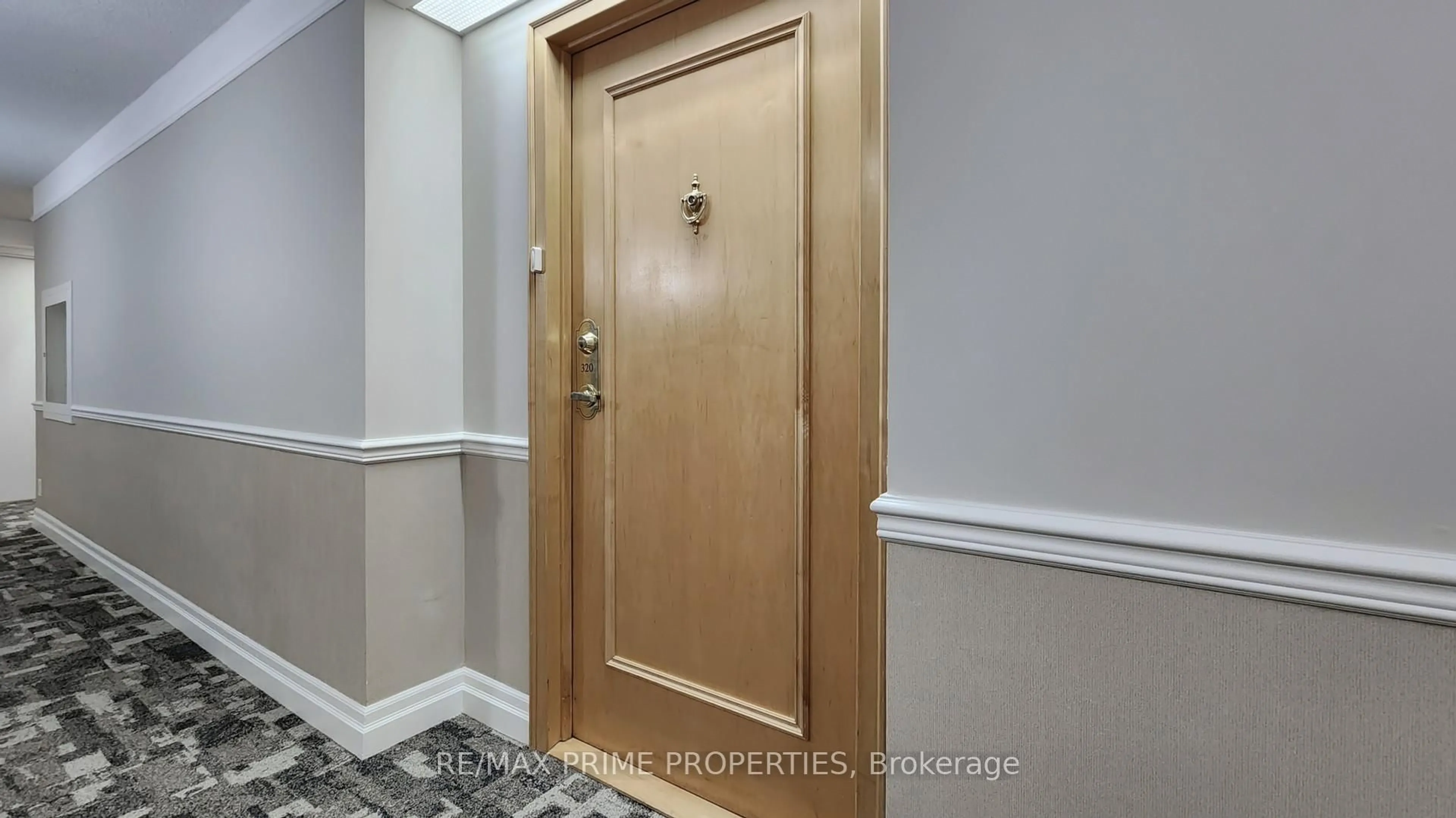 Indoor entryway for 85 The Boardwalk Way #320, Markham Ontario L6E 1B9