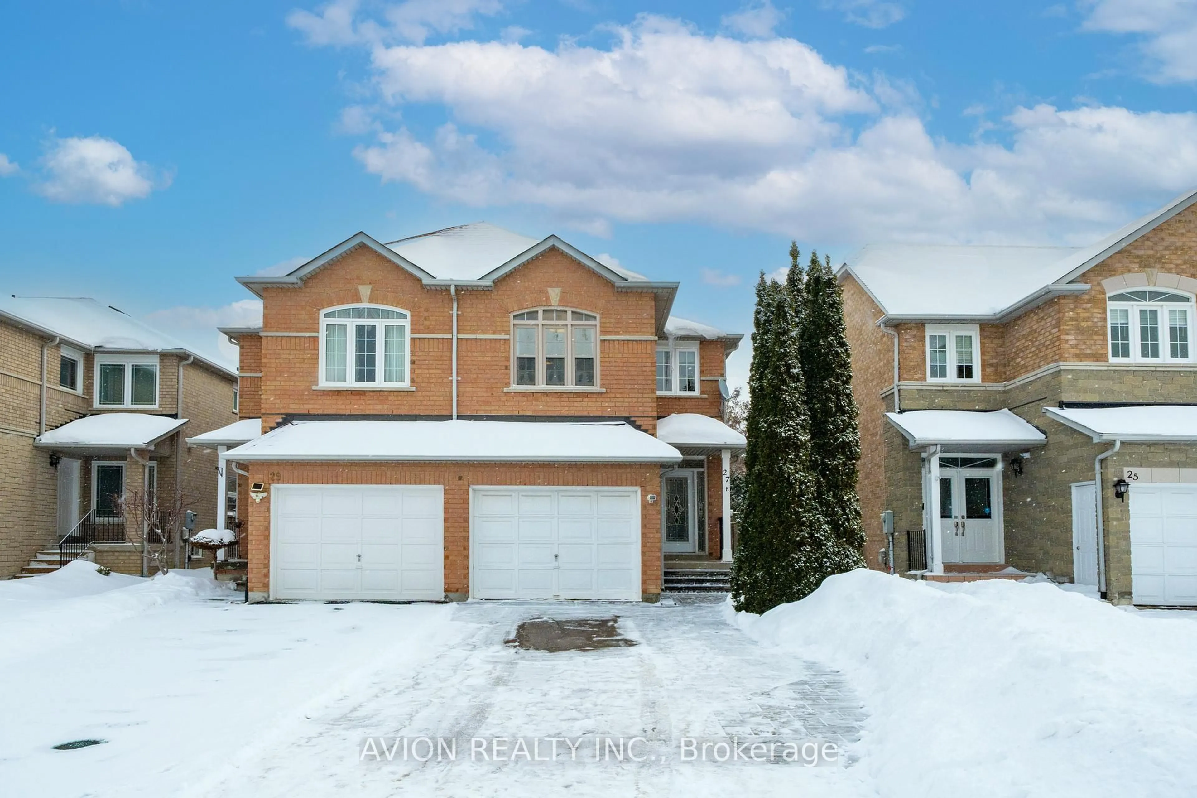 Home with brick exterior material, street for 27 Indigo St, Richmond Hill Ontario L4S 1W1