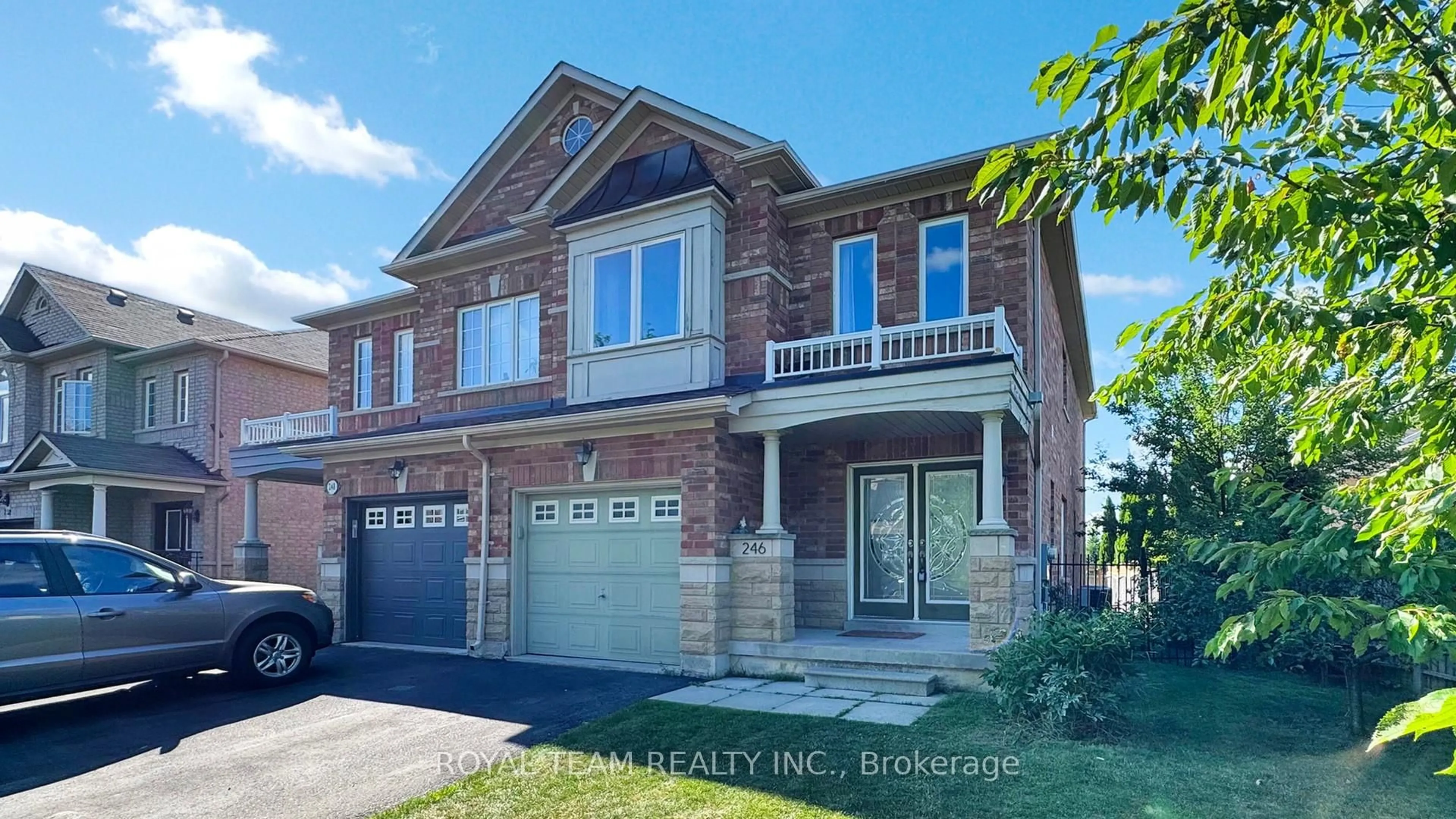 Home with brick exterior material, street for 246 Lauderdale Dr, Vaughan Ontario L6A 0N4