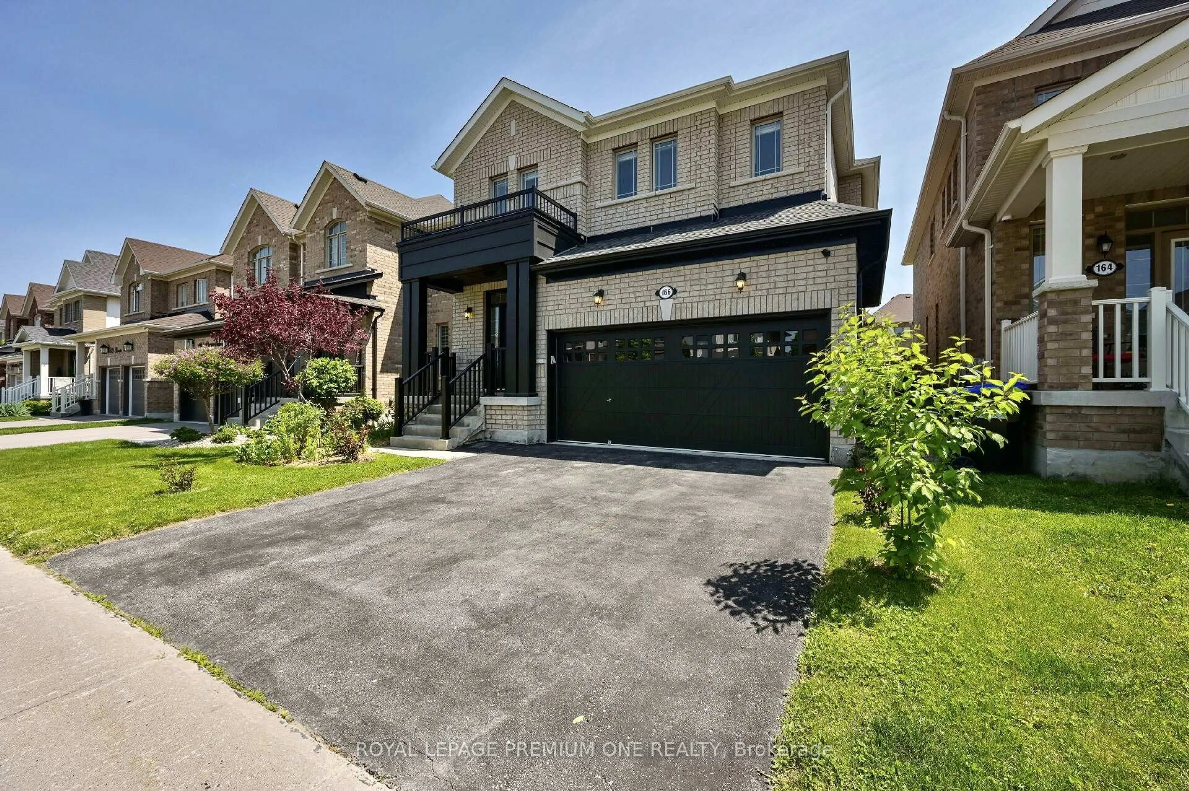 Home with brick exterior material, street for 166 Sharpe Cres, New Tecumseth Ontario L0G 1W0
