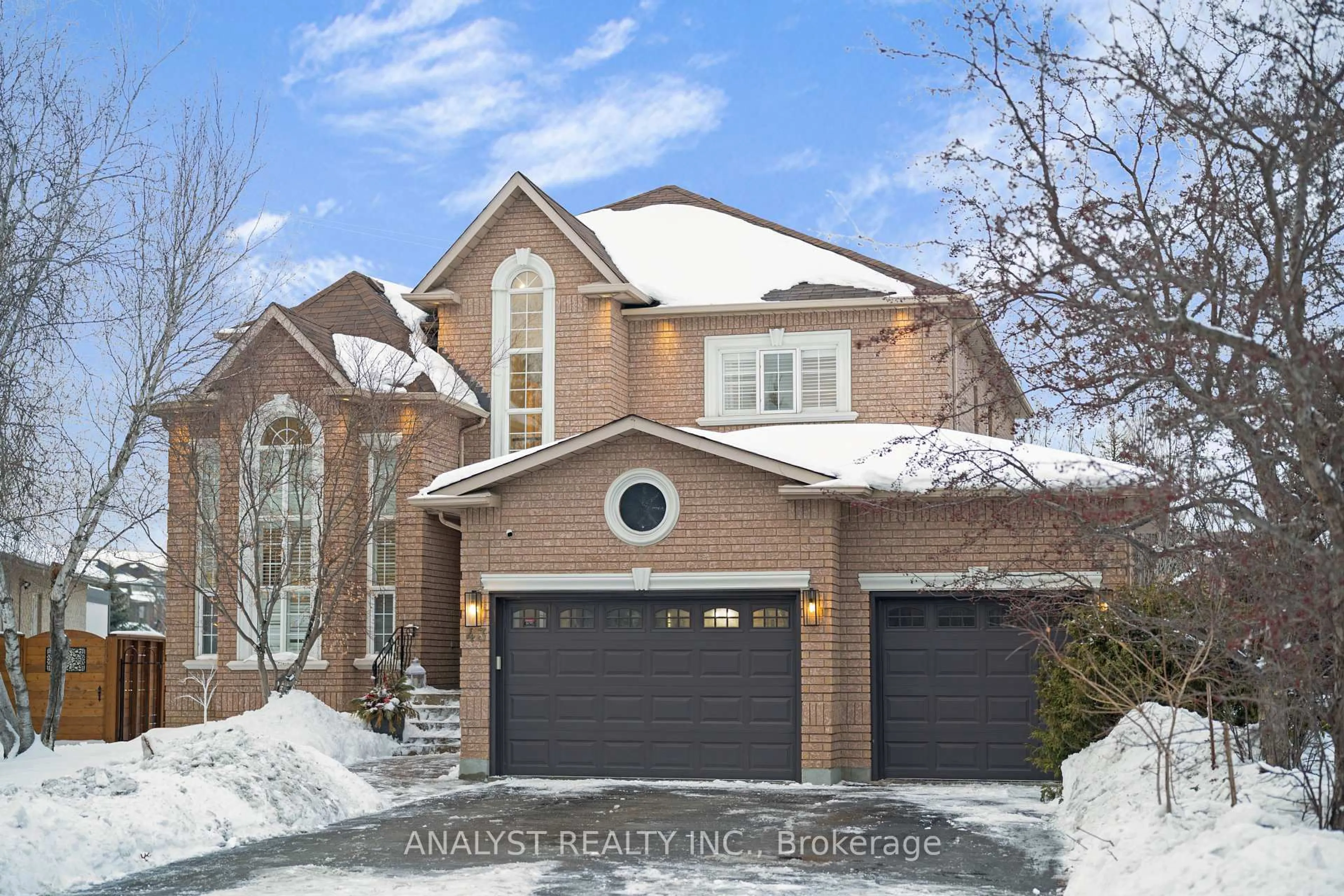 Home with brick exterior material, street for 43 Carstad Cres, Vaughan Ontario L4H 1H5