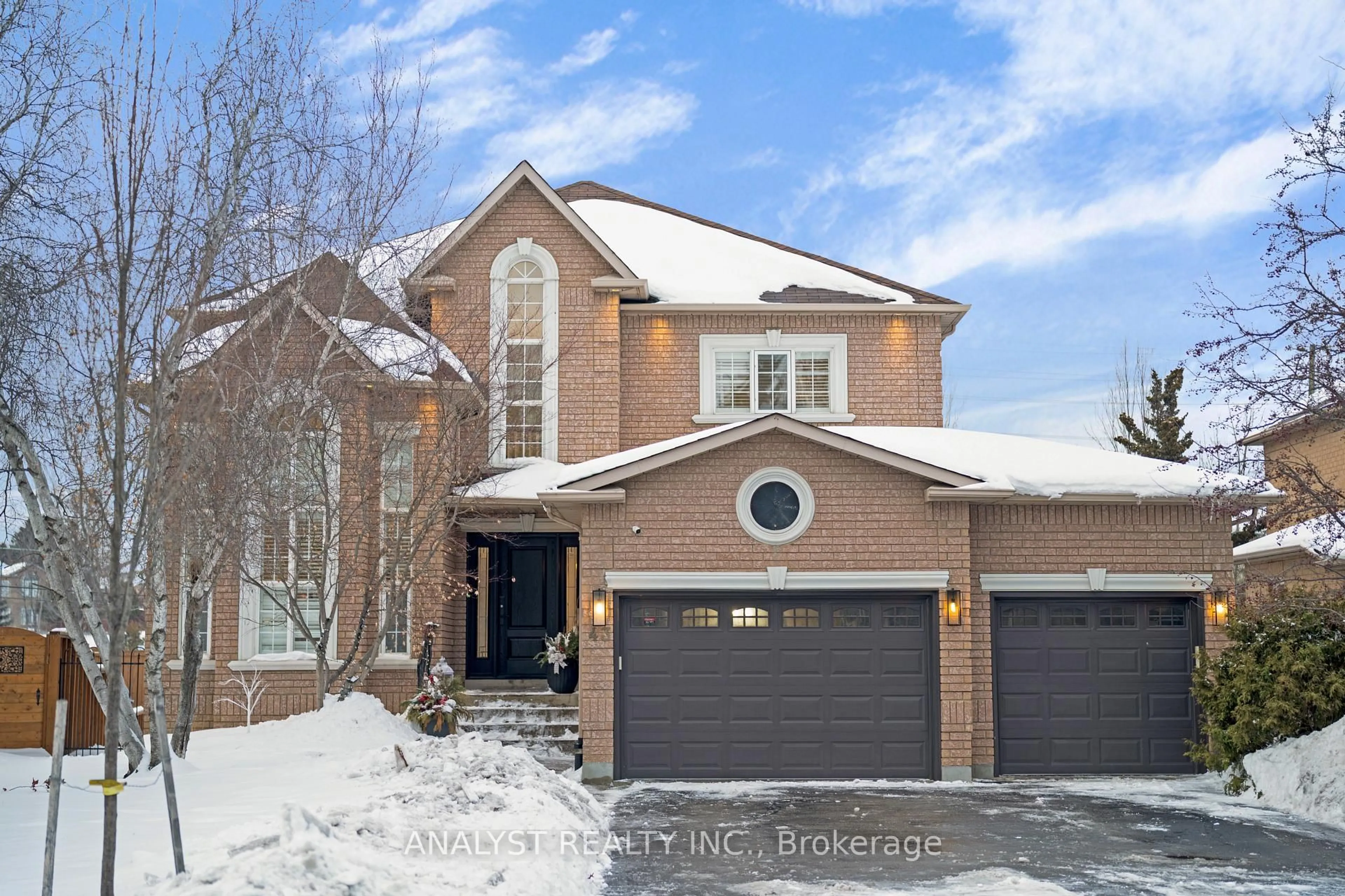 Home with brick exterior material, street for 43 Carstad Cres, Vaughan Ontario L4H 1H5