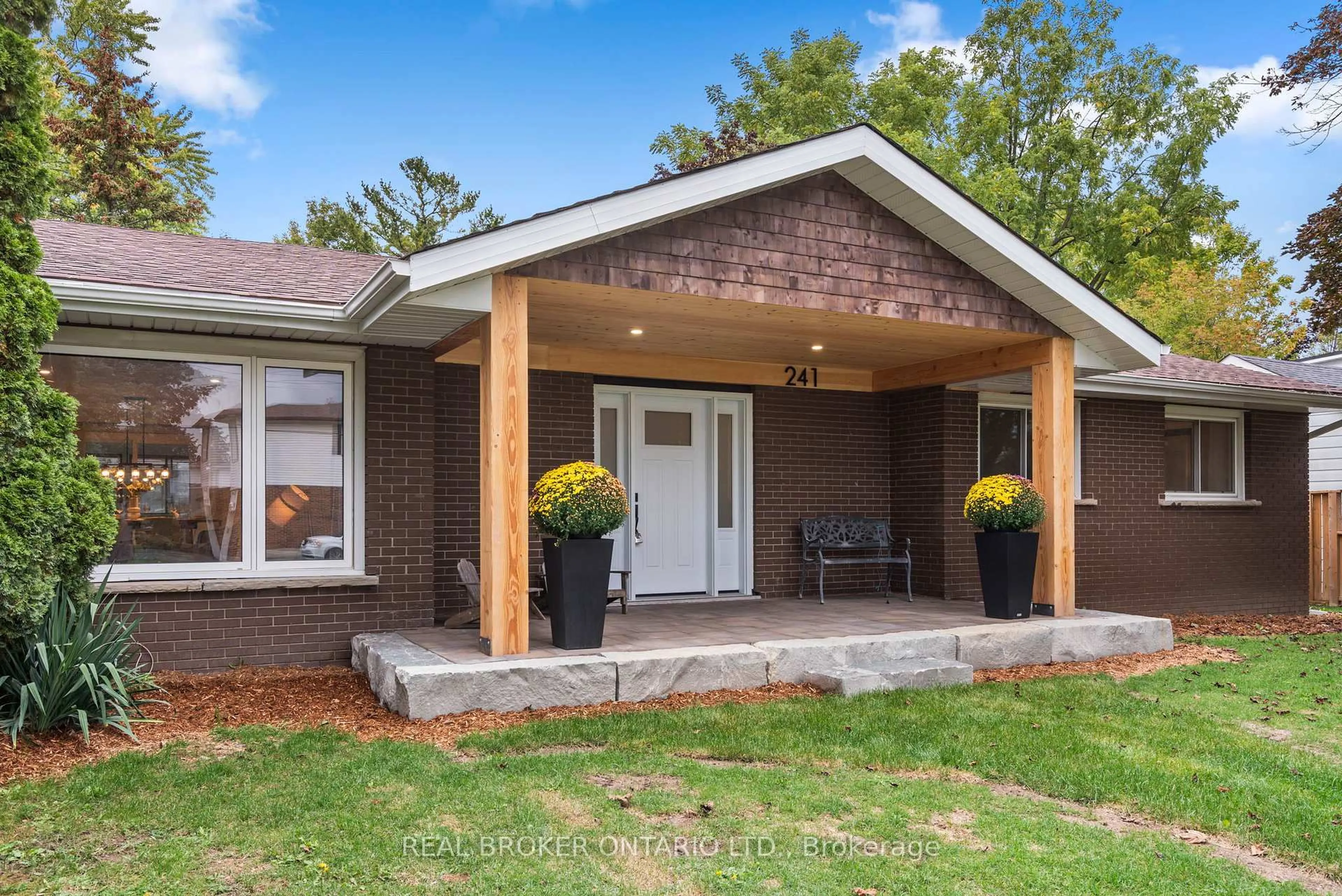 Home with brick exterior material, street for 241 Maple St, Uxbridge Ontario L9P 1A8