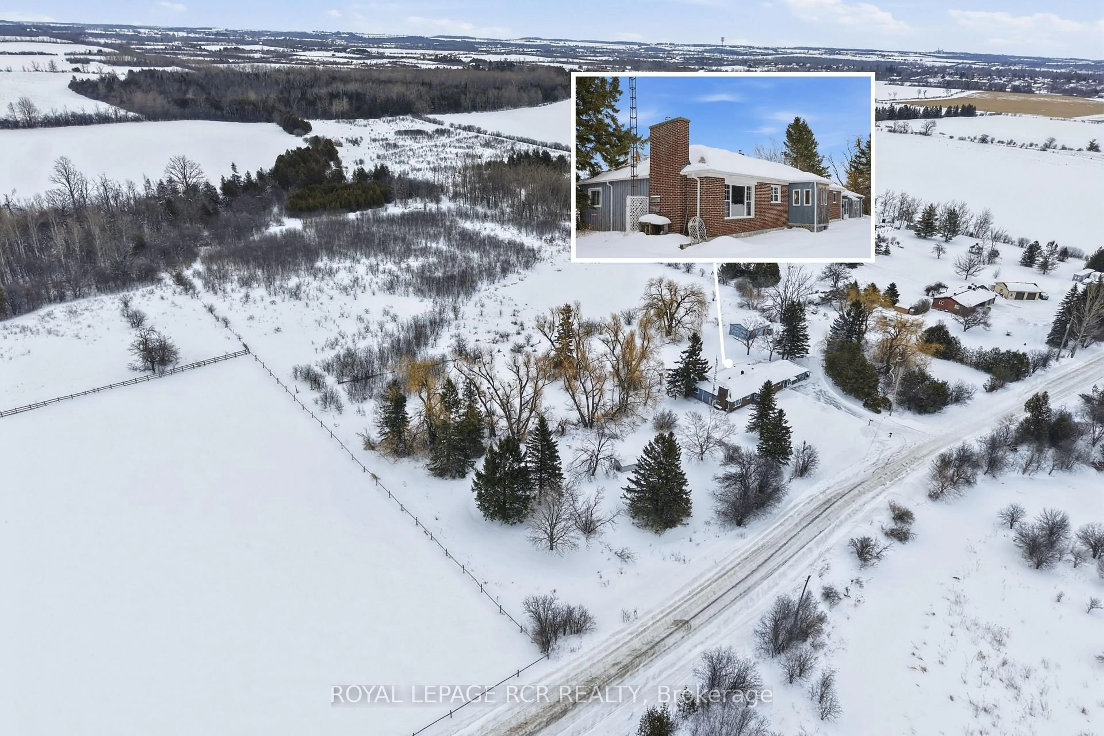 A pic from outside/outdoor area/front of a property/back of a property/a pic from drone, unknown for 22685 18a Sdrd, Brock Ontario L0E 1E0
