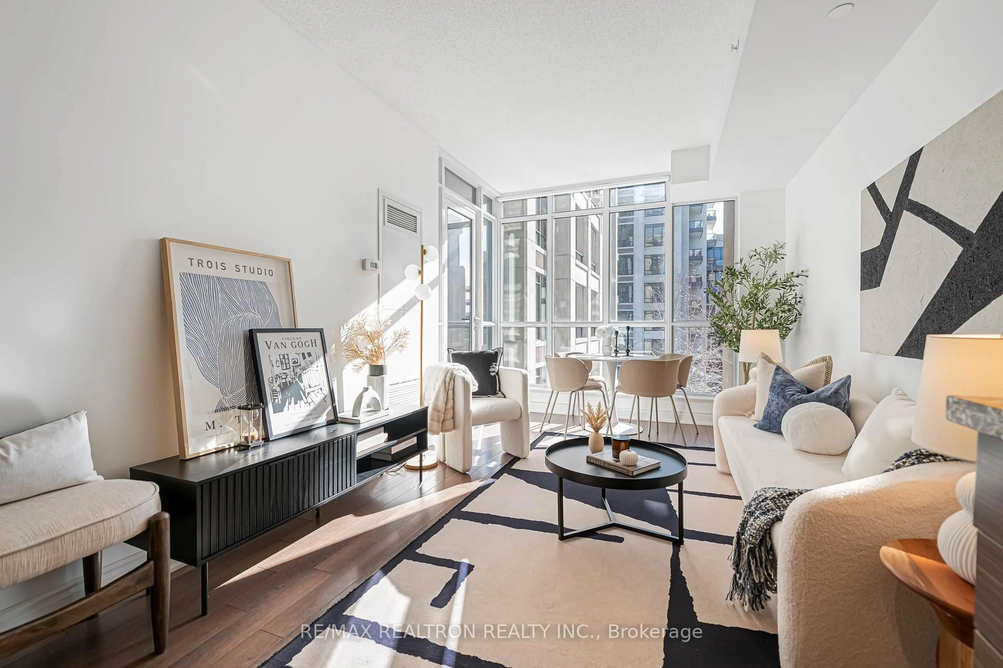 Living room with furniture, unknown for 33 Clegg Rd #602, Markham Ontario L6G 0G6