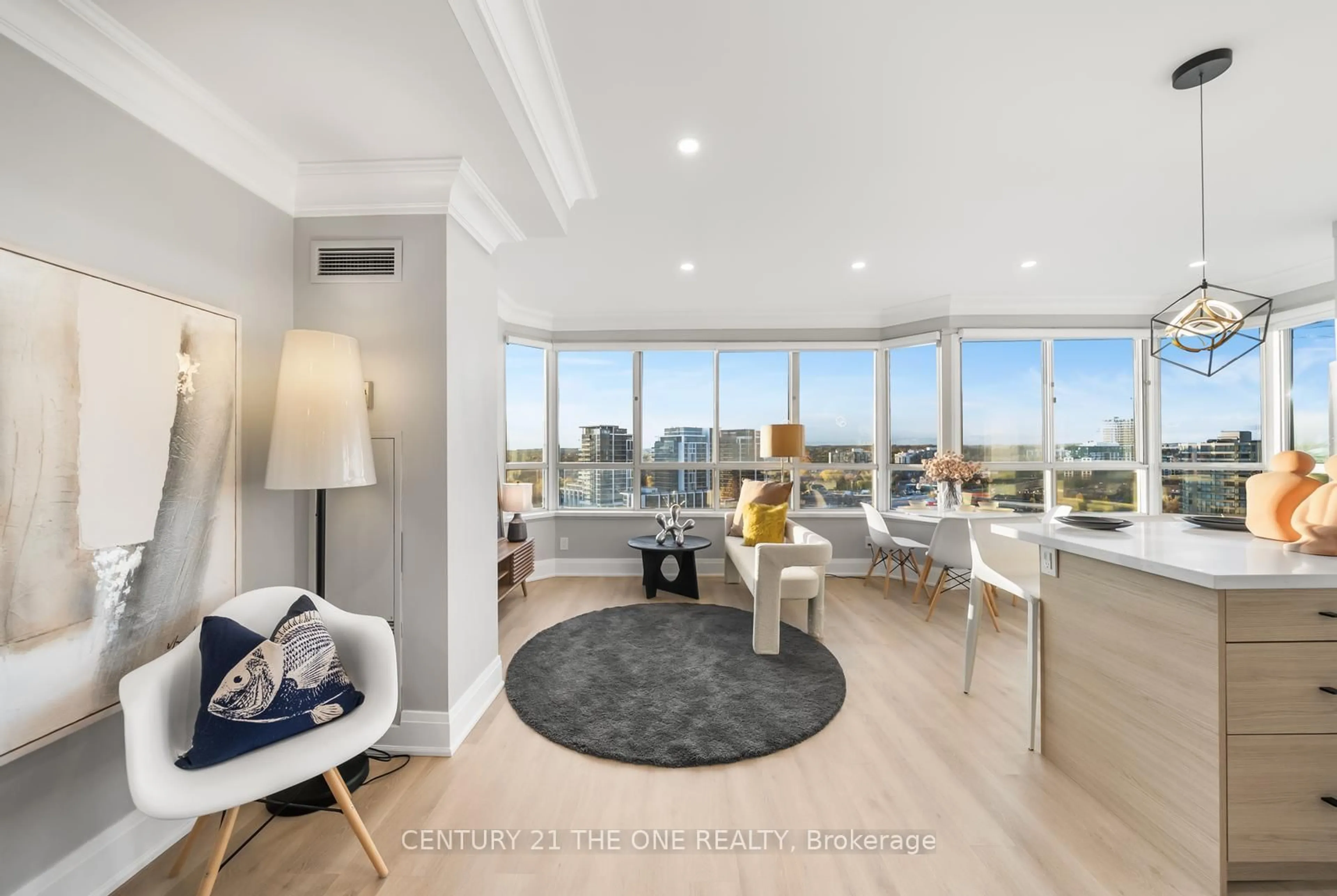 Living room with furniture, unknown for 33 Weldrick Rd #PH03, Richmond Hill Ontario L4C 8W4