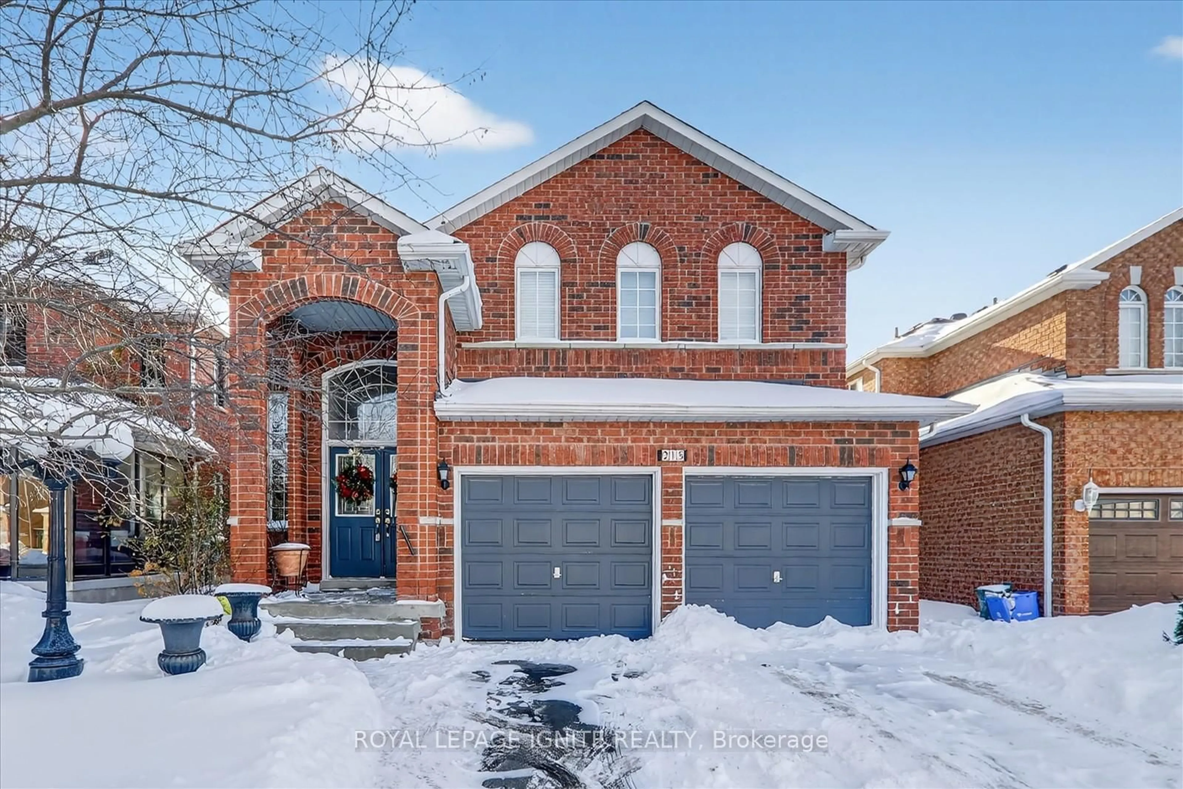 Home with brick exterior material, street for 215 Drummond Dr, Vaughan Ontario L6A 3C1