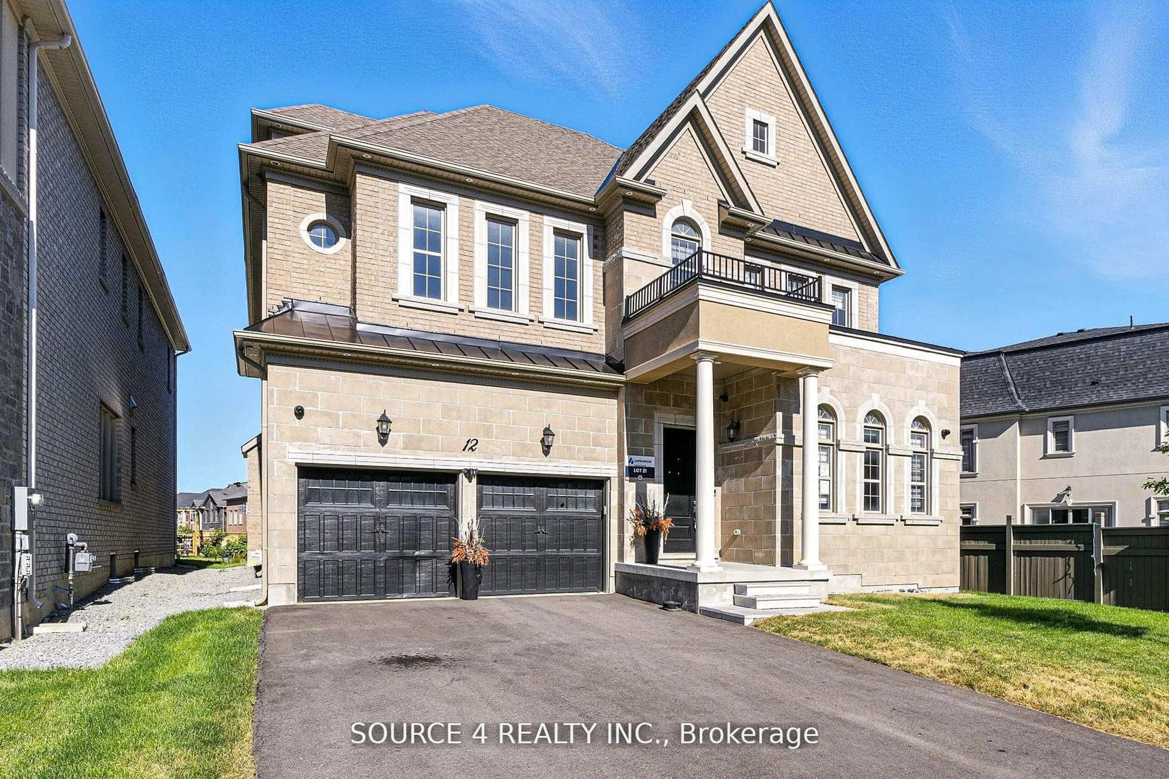 Home with brick exterior material, street for 12 Night Sky Crt, Richmond Hill Ontario L4C 2R4