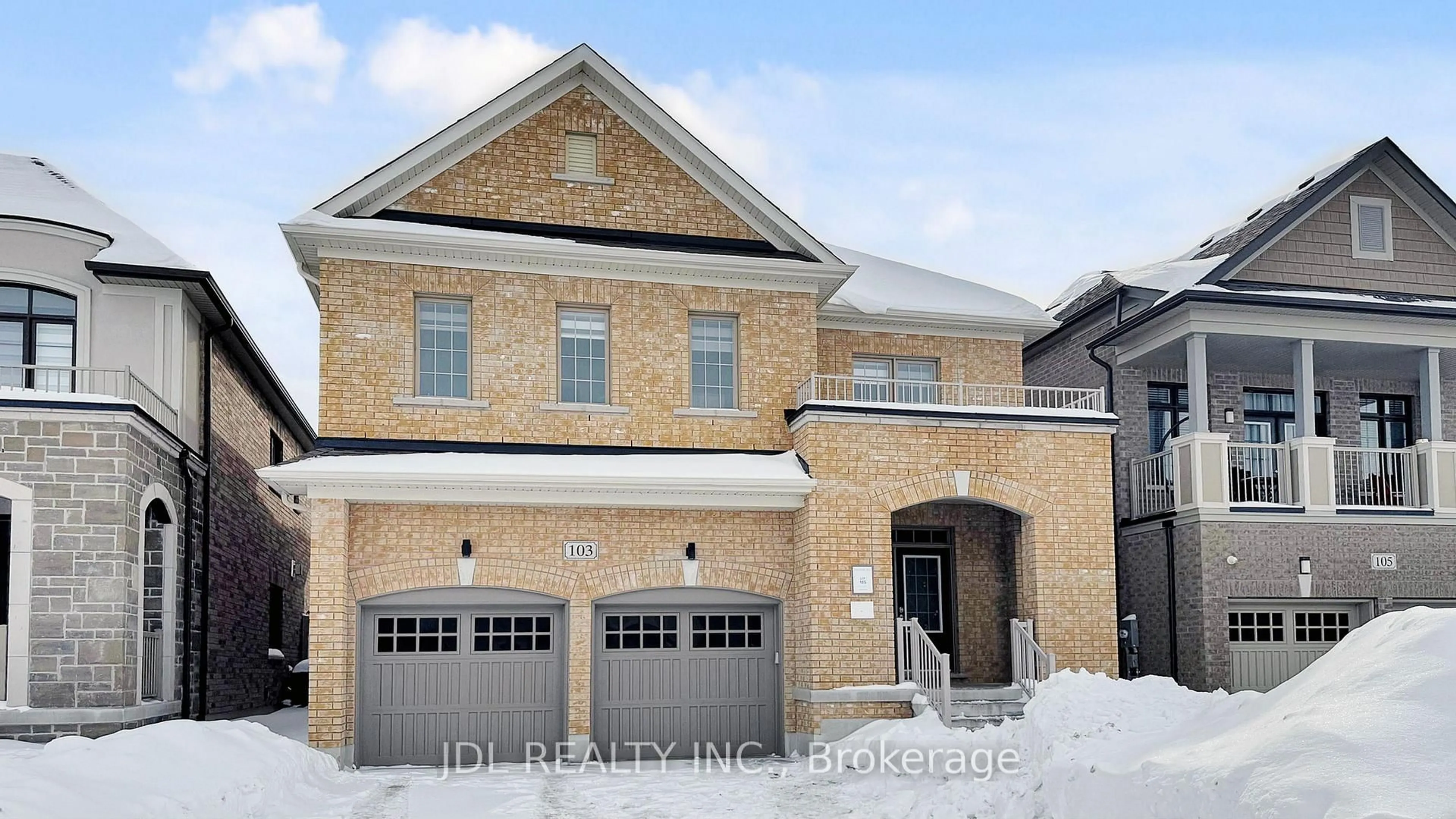 Home with brick exterior material, street for 103 Connell Dr, Georgina Ontario L4P 0K3
