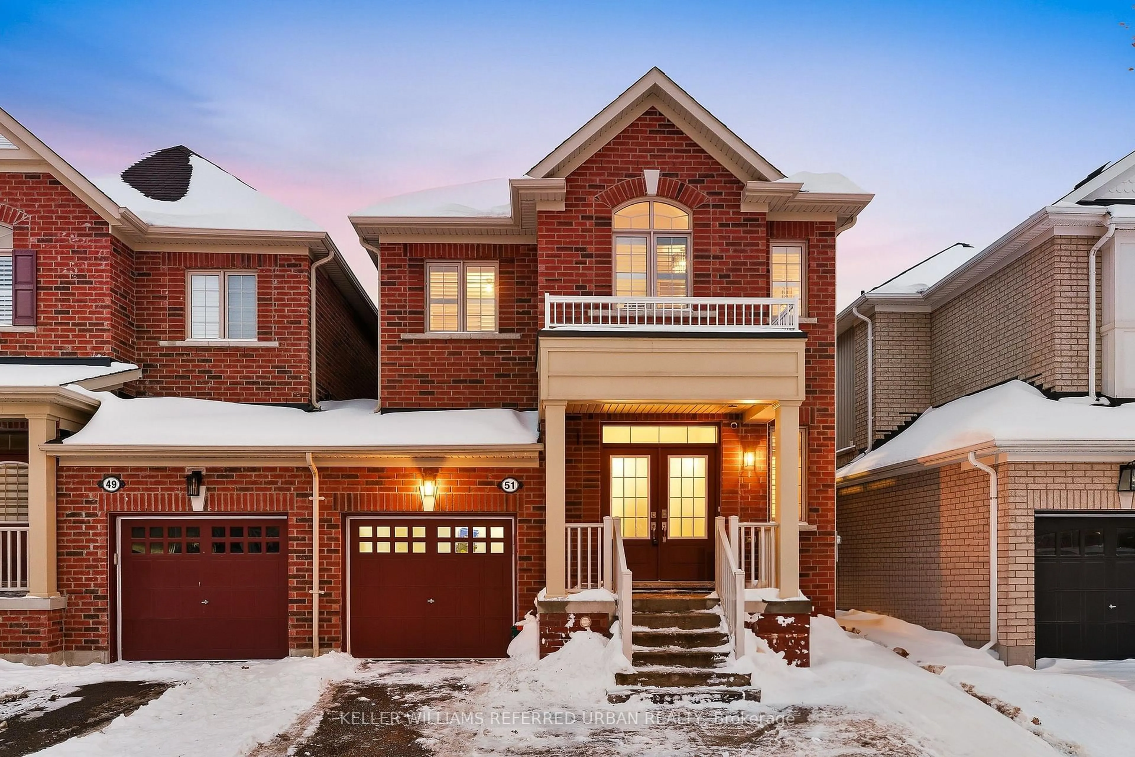 Home with brick exterior material, street for 51 Weaver Terr, New Tecumseth Ontario L0G 1W0