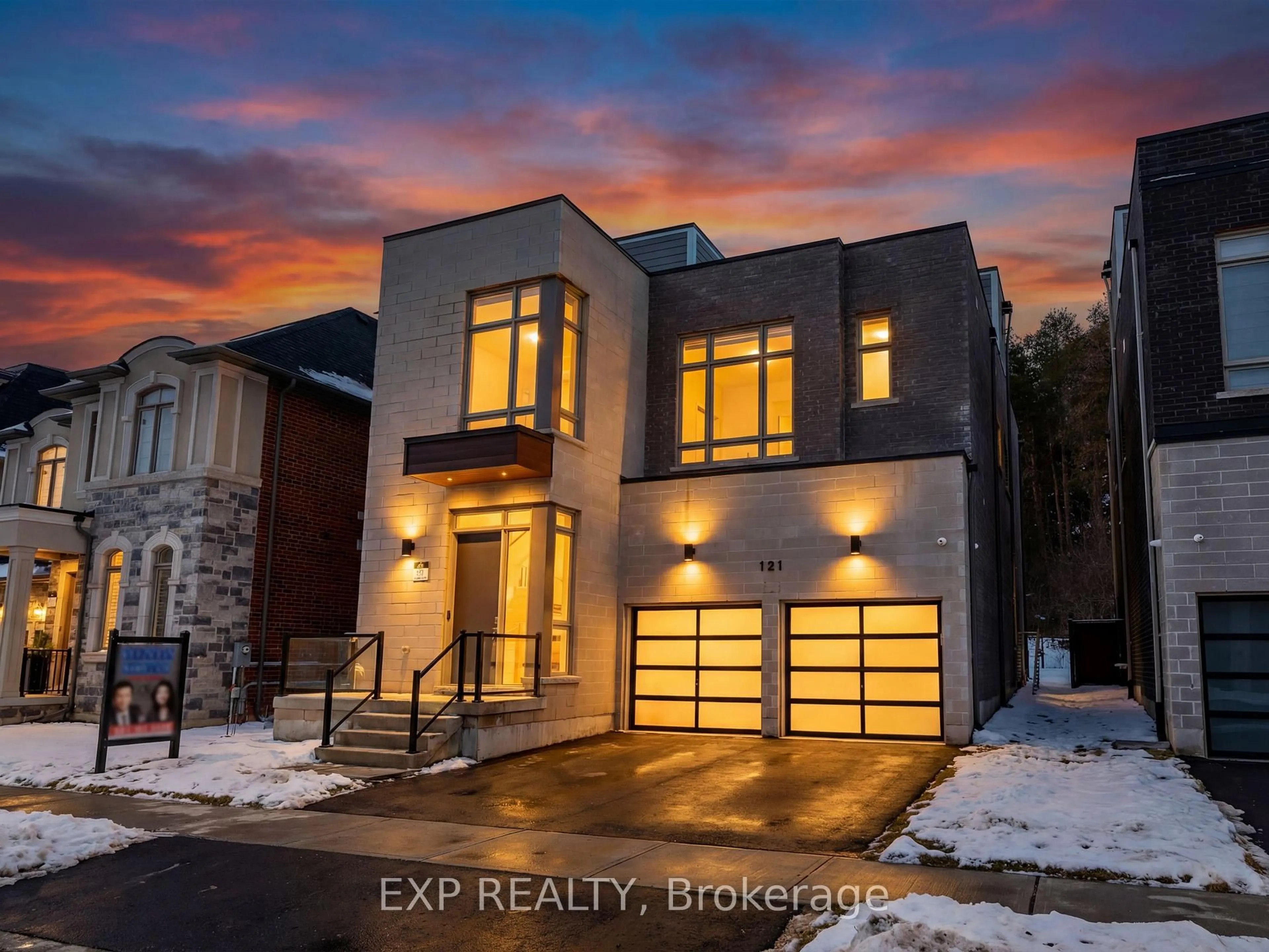 Home with brick exterior material, street for 121 Milky Way Dr, Richmond Hill Ontario L4C 4L9