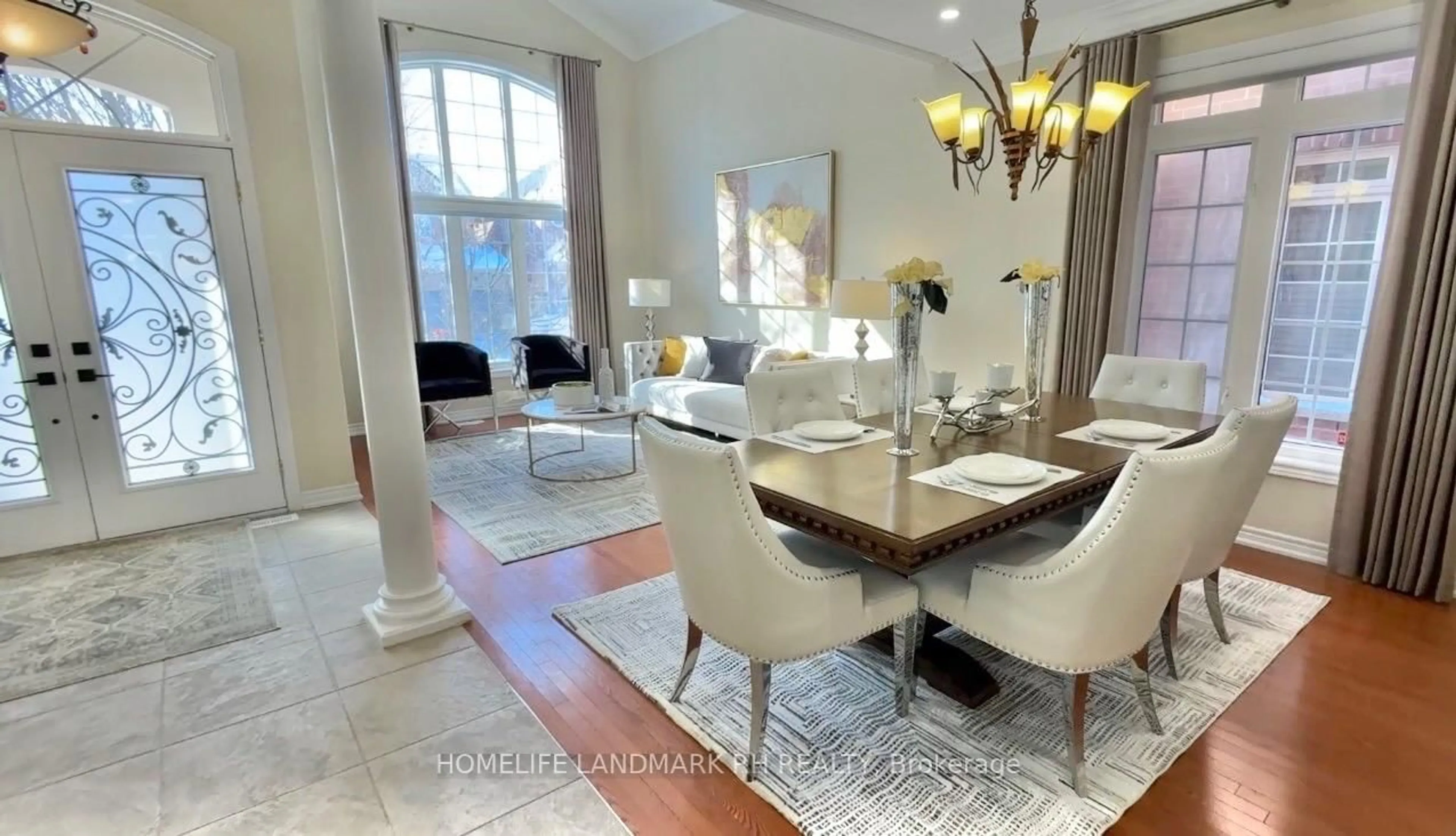 Dining room, ceramic/tile floor for 26 Jacobi Crt, Vaughan Ontario L4J 9H8