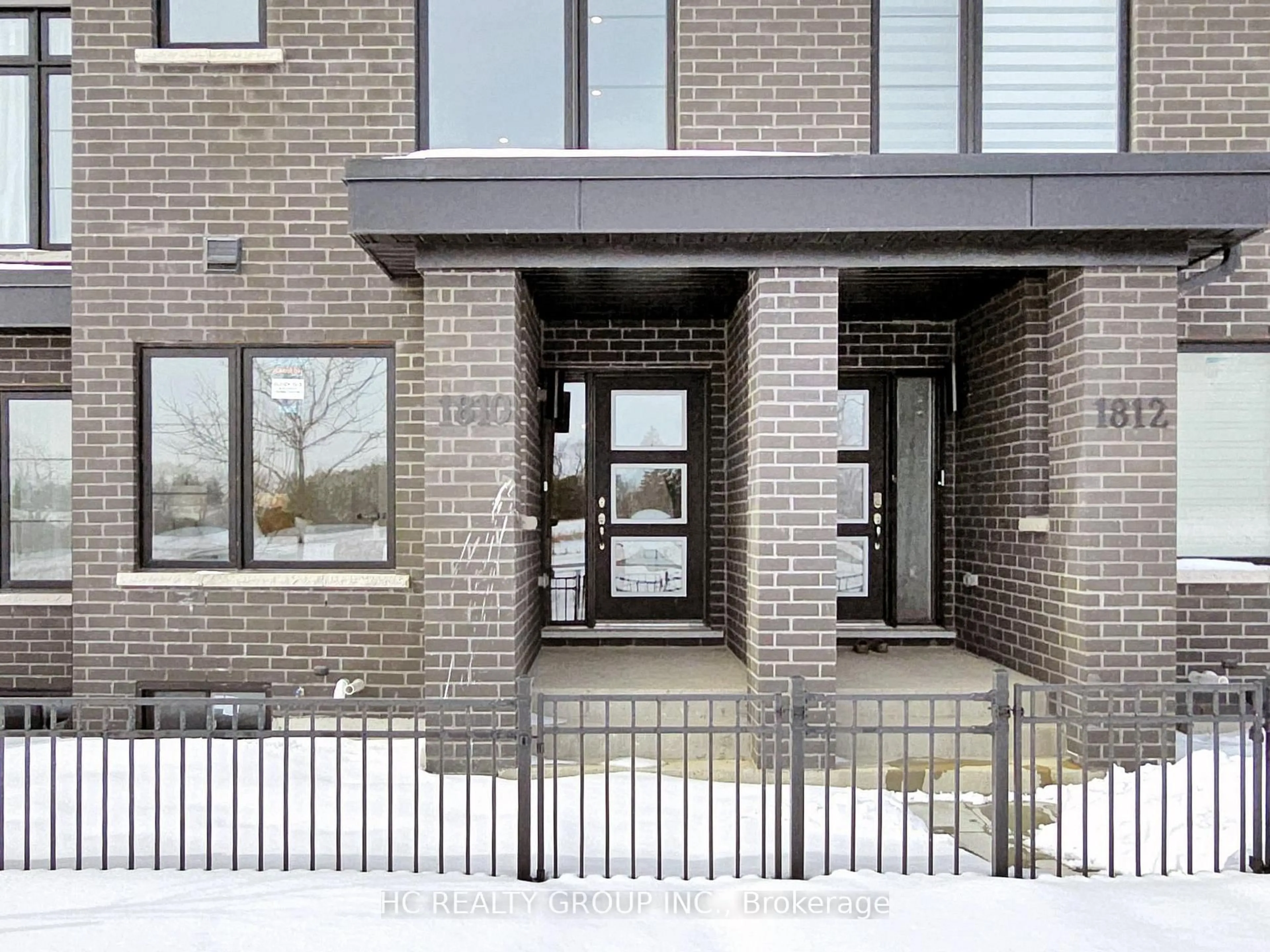 Home with brick exterior material, street for 1810 Donald Cousens Pkwy, Markham Ontario L6B 0V5