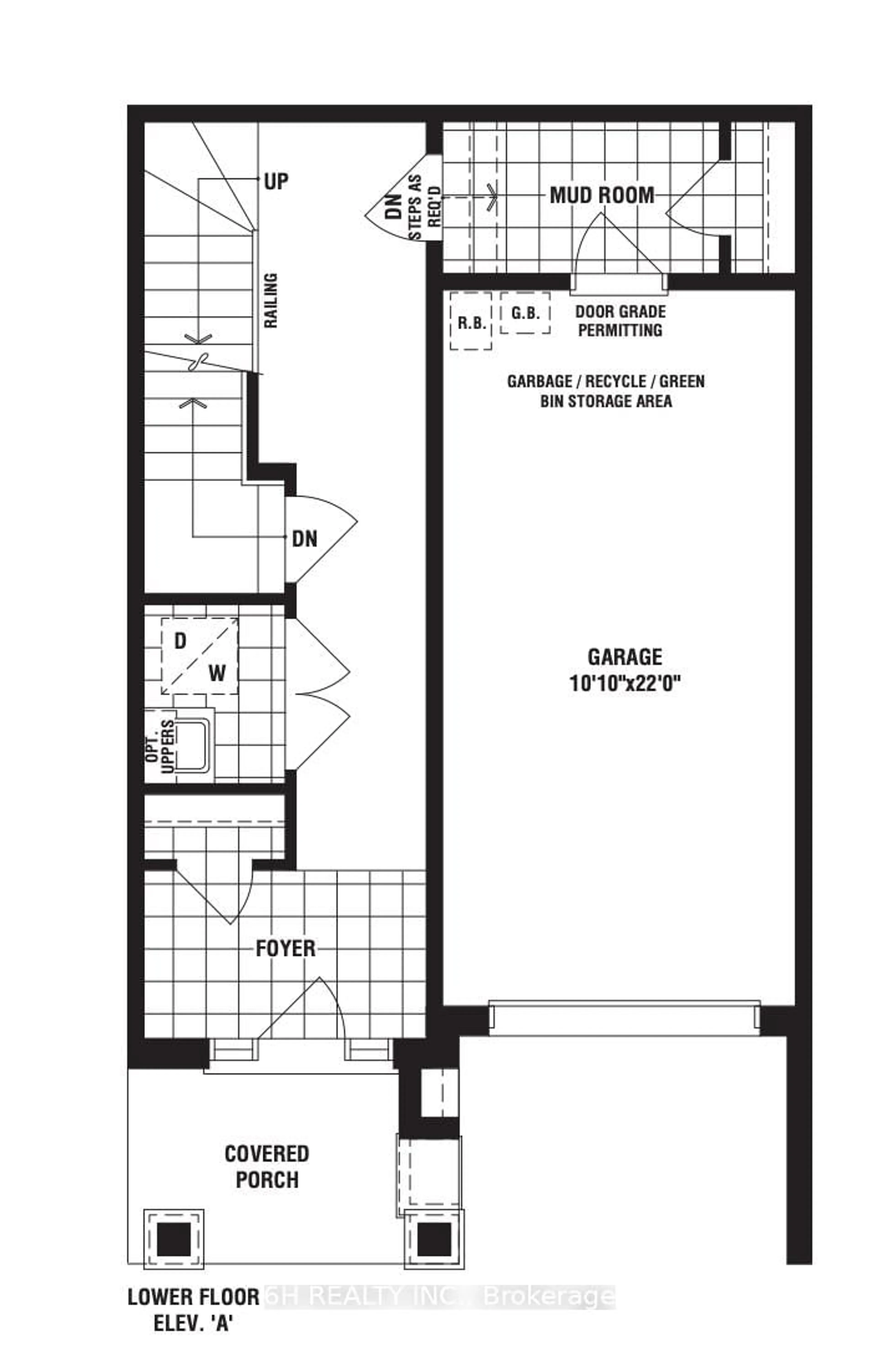Floor plan for 36 Harold Wilson Lane #Lot 34, Richmond Hill Ontario L4S 1N5