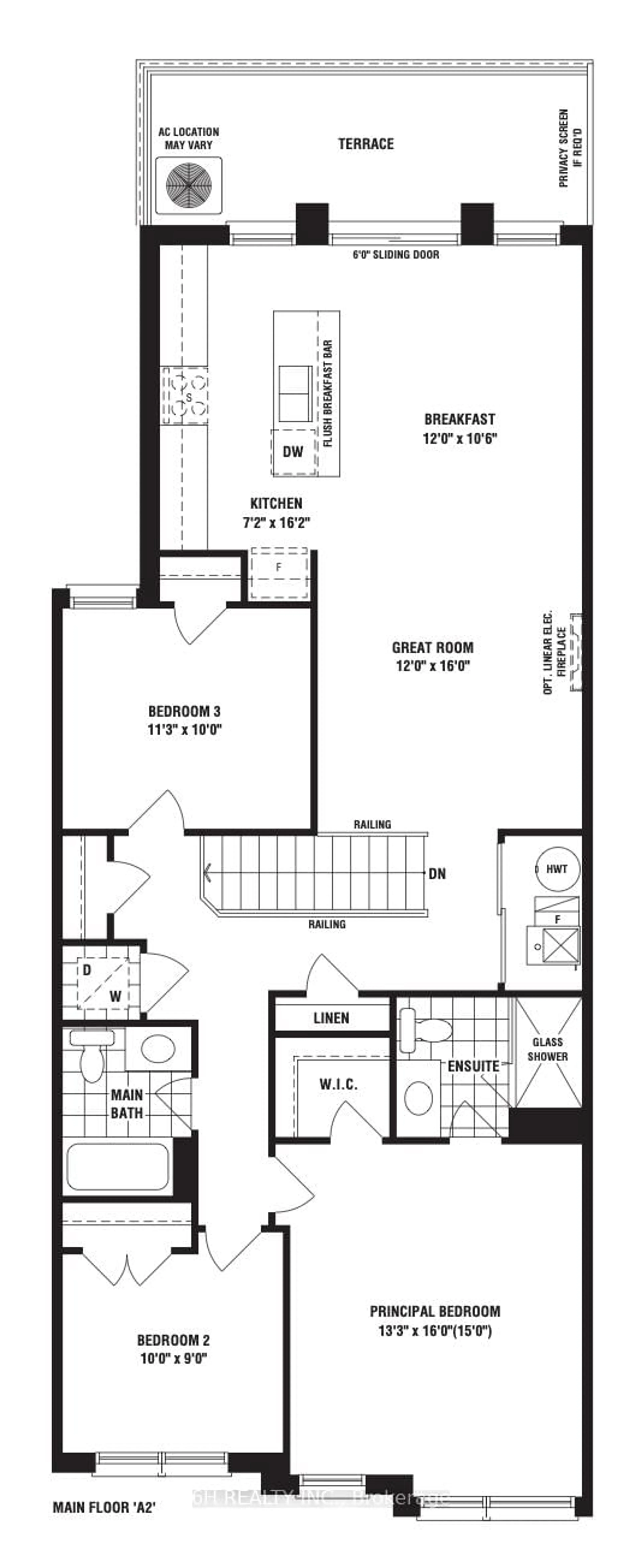 Floor plan for 43 Harold Wilson Lane #Lot 8, Richmond Hill Ontario L4S 1N5