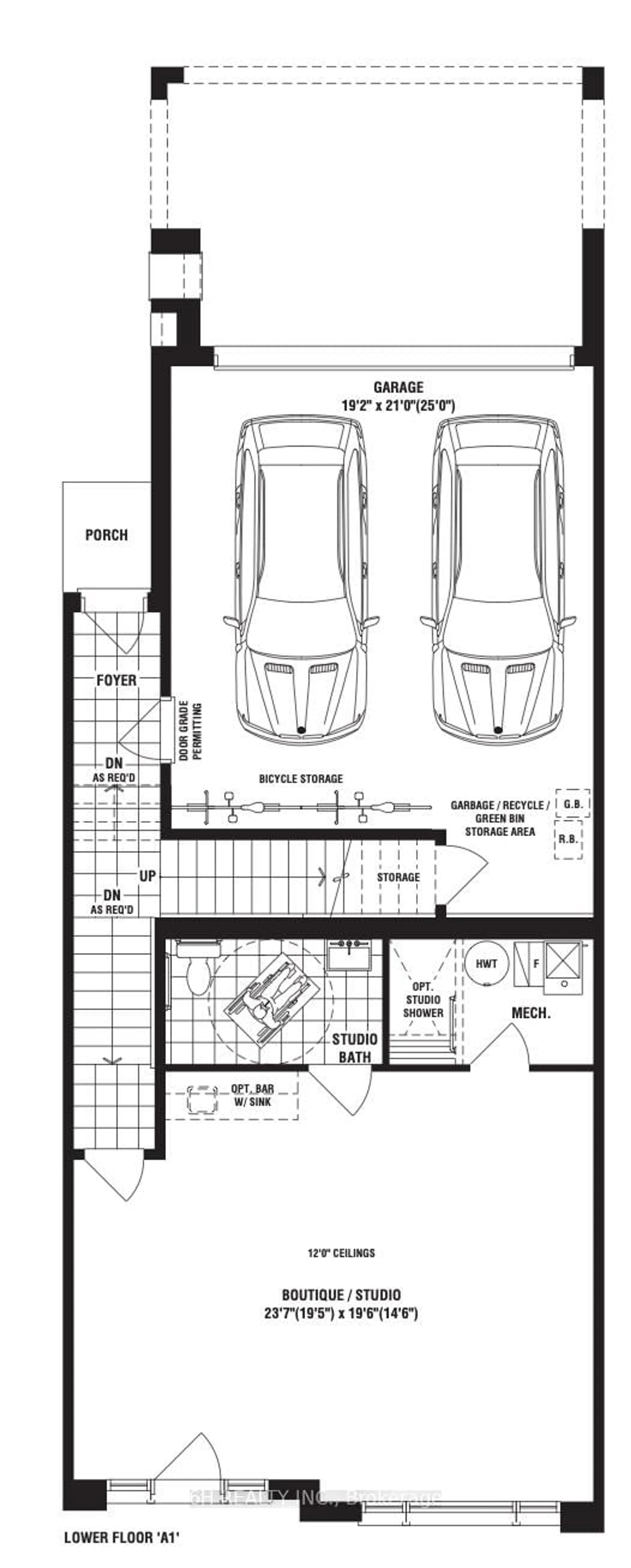 Floor plan for 41 Harold Wilson Lane #Lot 9, Richmond Hill Ontario L4S 1N5