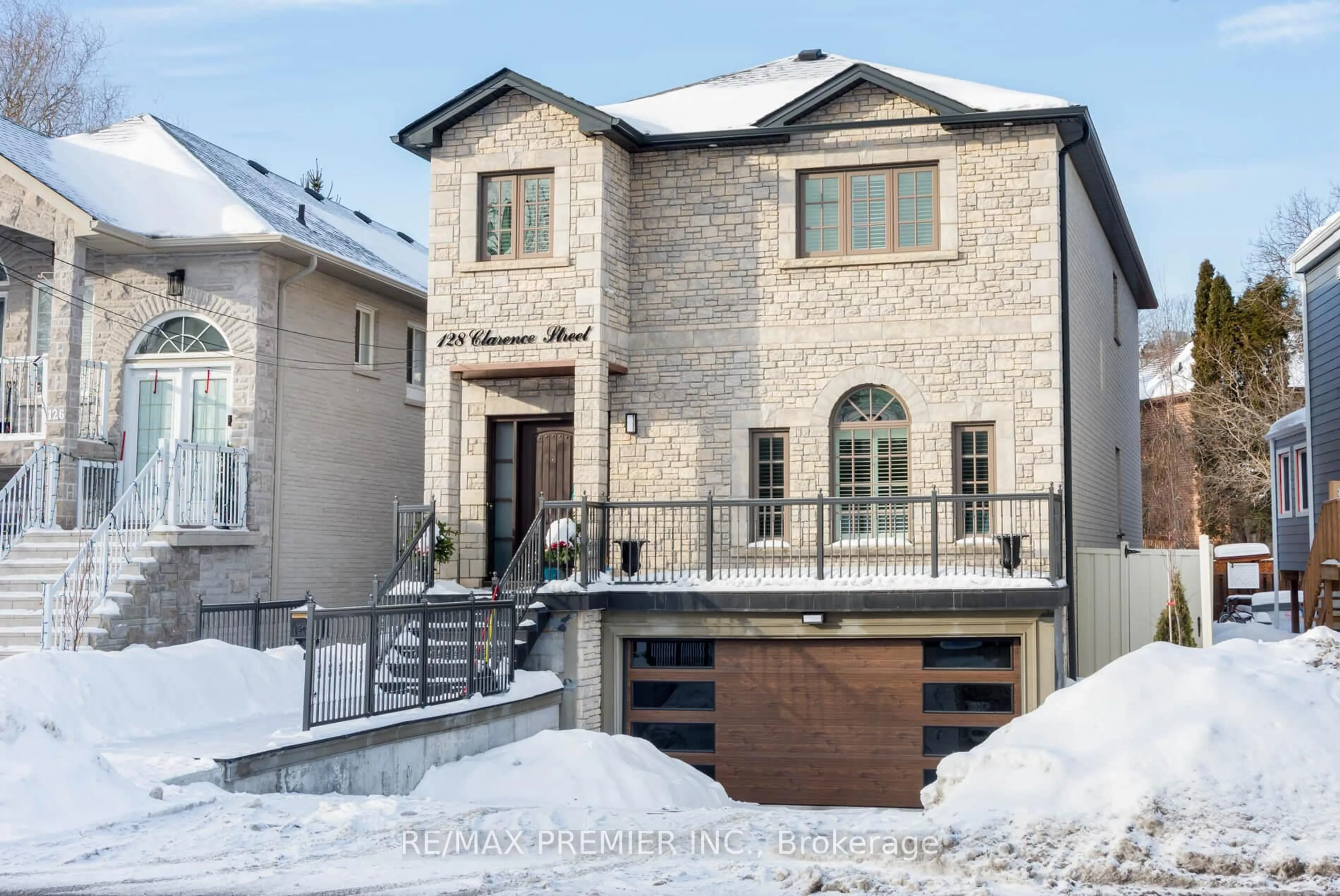 Home with brick exterior material, street for 128 Clarence St, Vaughan Ontario L4L 1L3