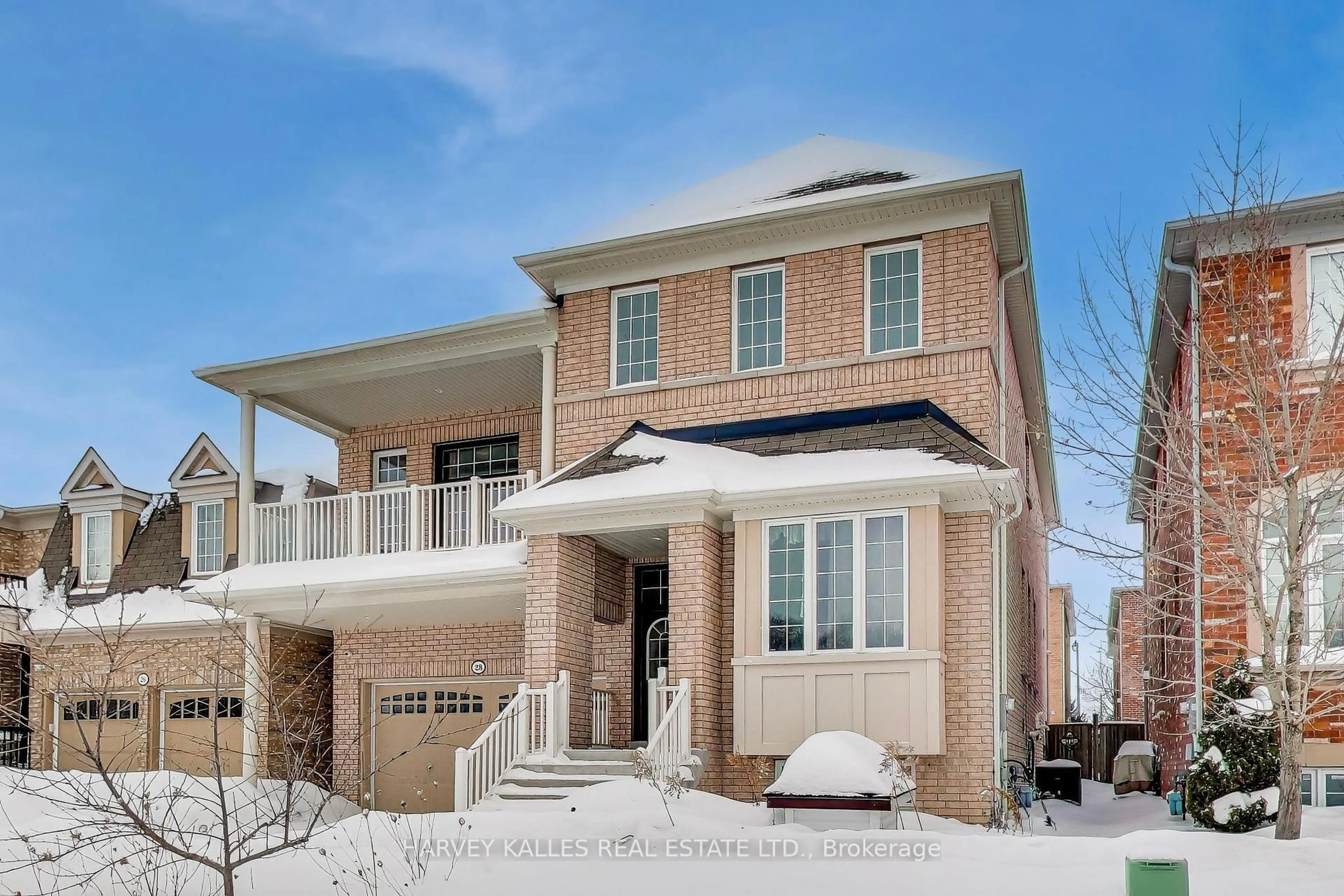 Home with brick exterior material, street for 28 Morganfield Crt, Richmond Hill Ontario L4E 0S6