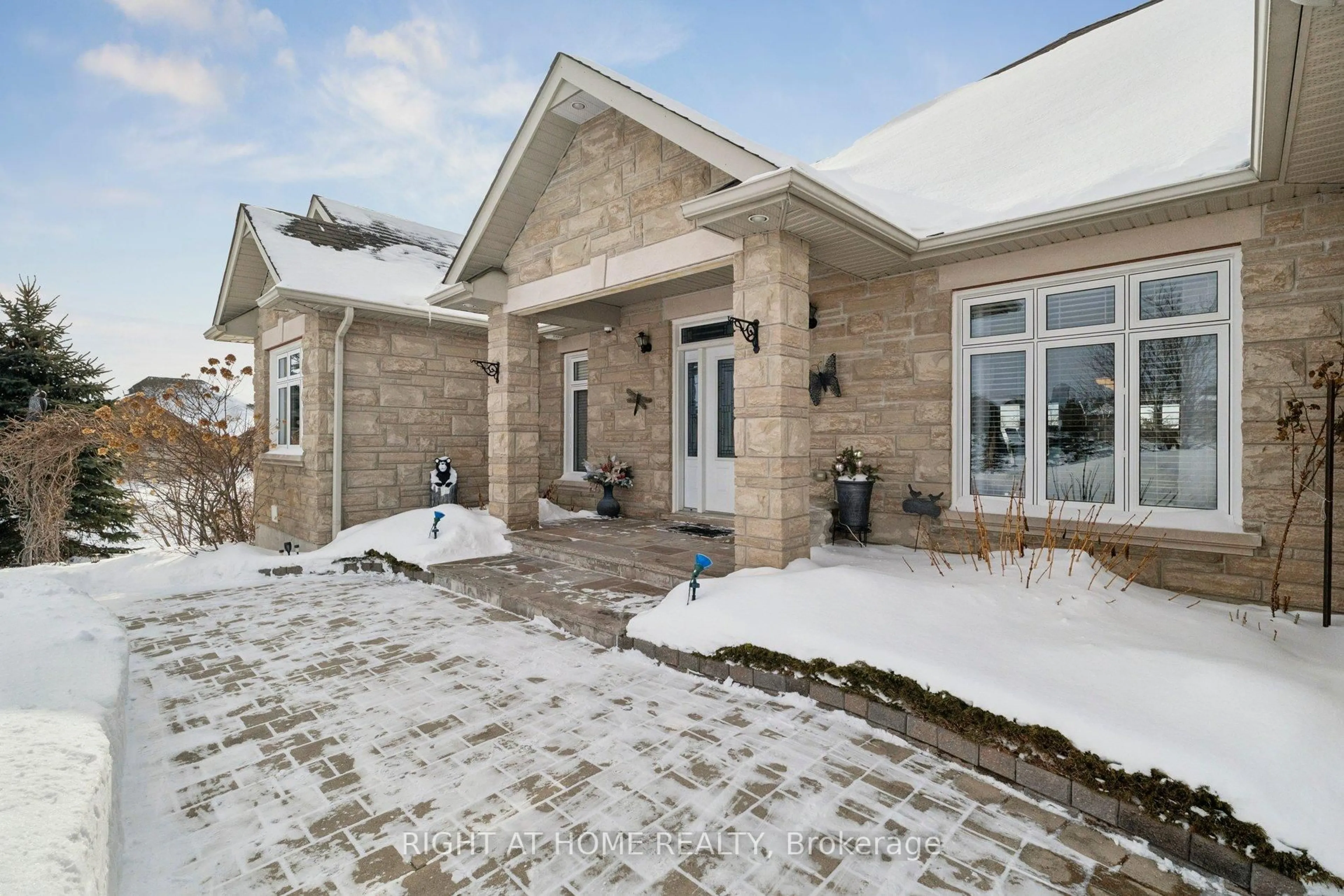 Home with brick exterior material, street for 10 Brolley Cres, Essa Ontario L0L 2N2