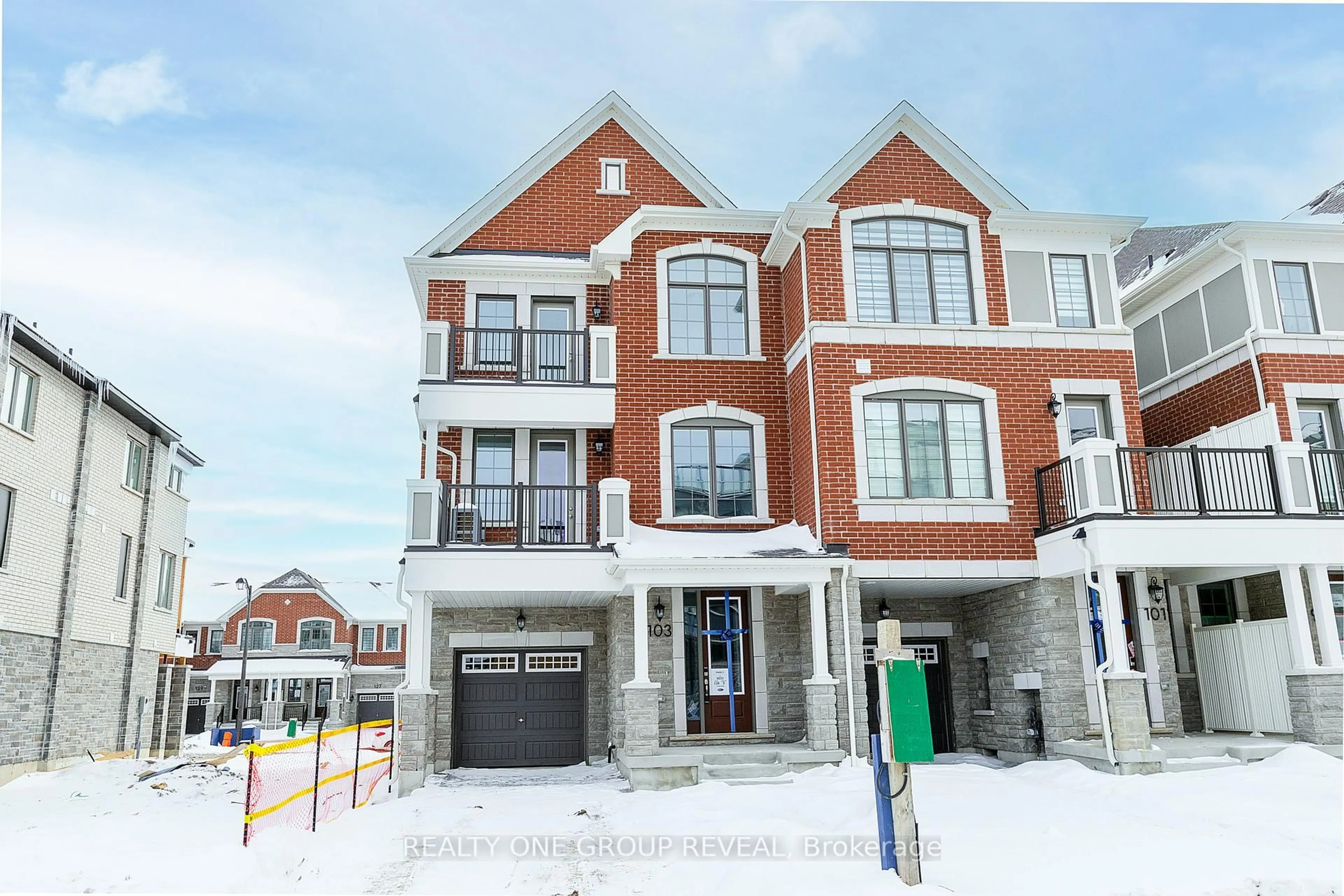 Home with brick exterior material, street for 103 Avani Ave, Markham Ontario L6C 3S6