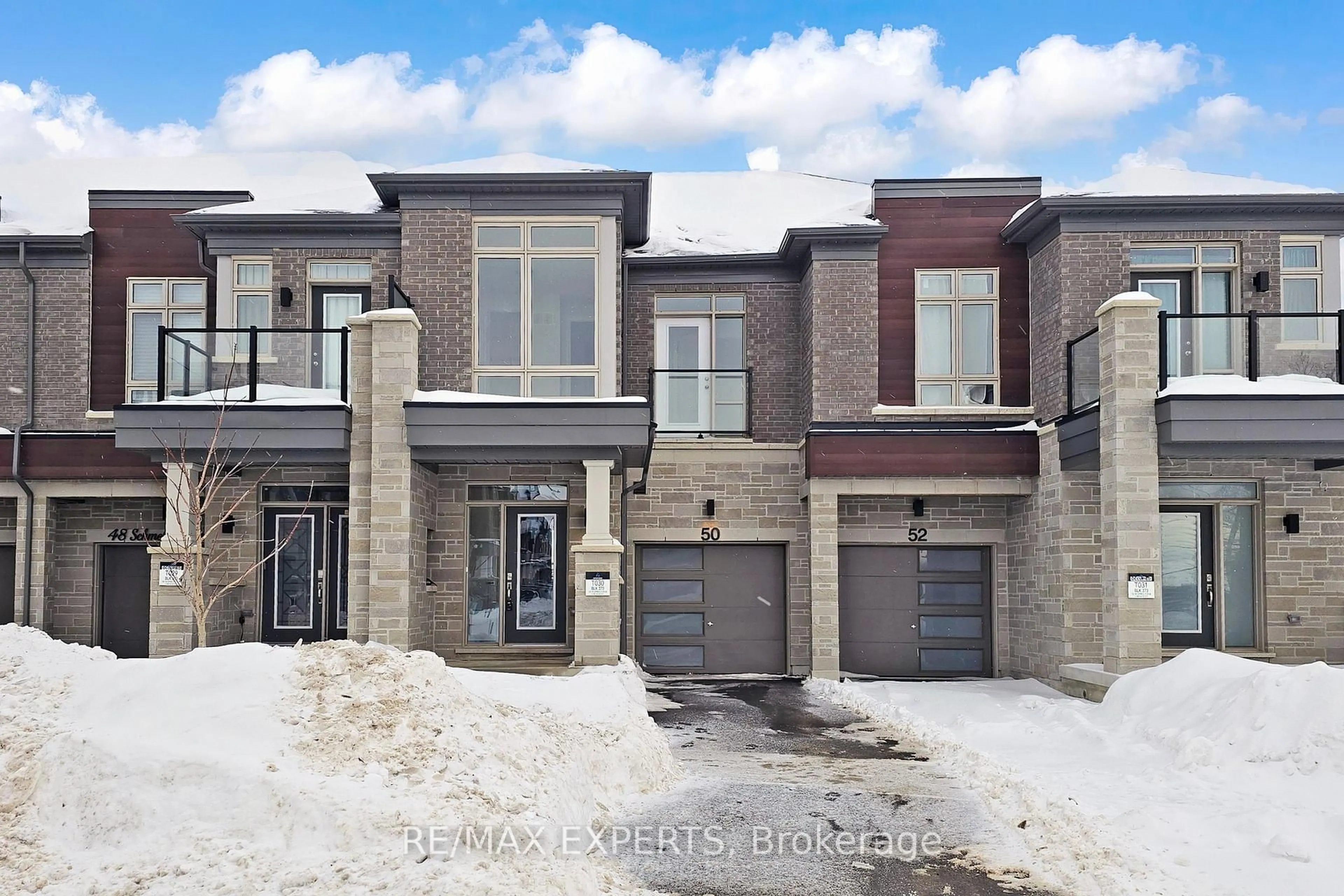 Home with brick exterior material, street for 50 Schmeltzer Cres, Richmond Hill Ontario L4E 1K9