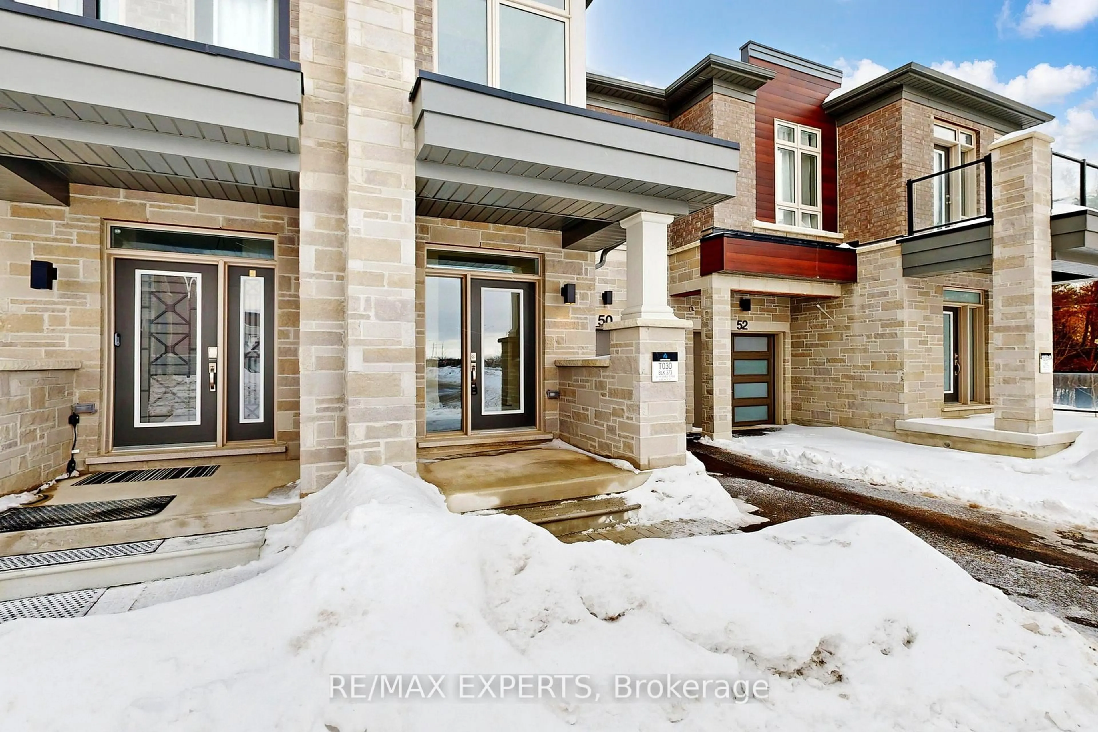 Home with brick exterior material, street for 50 Schmeltzer Cres, Richmond Hill Ontario L4E 1K9