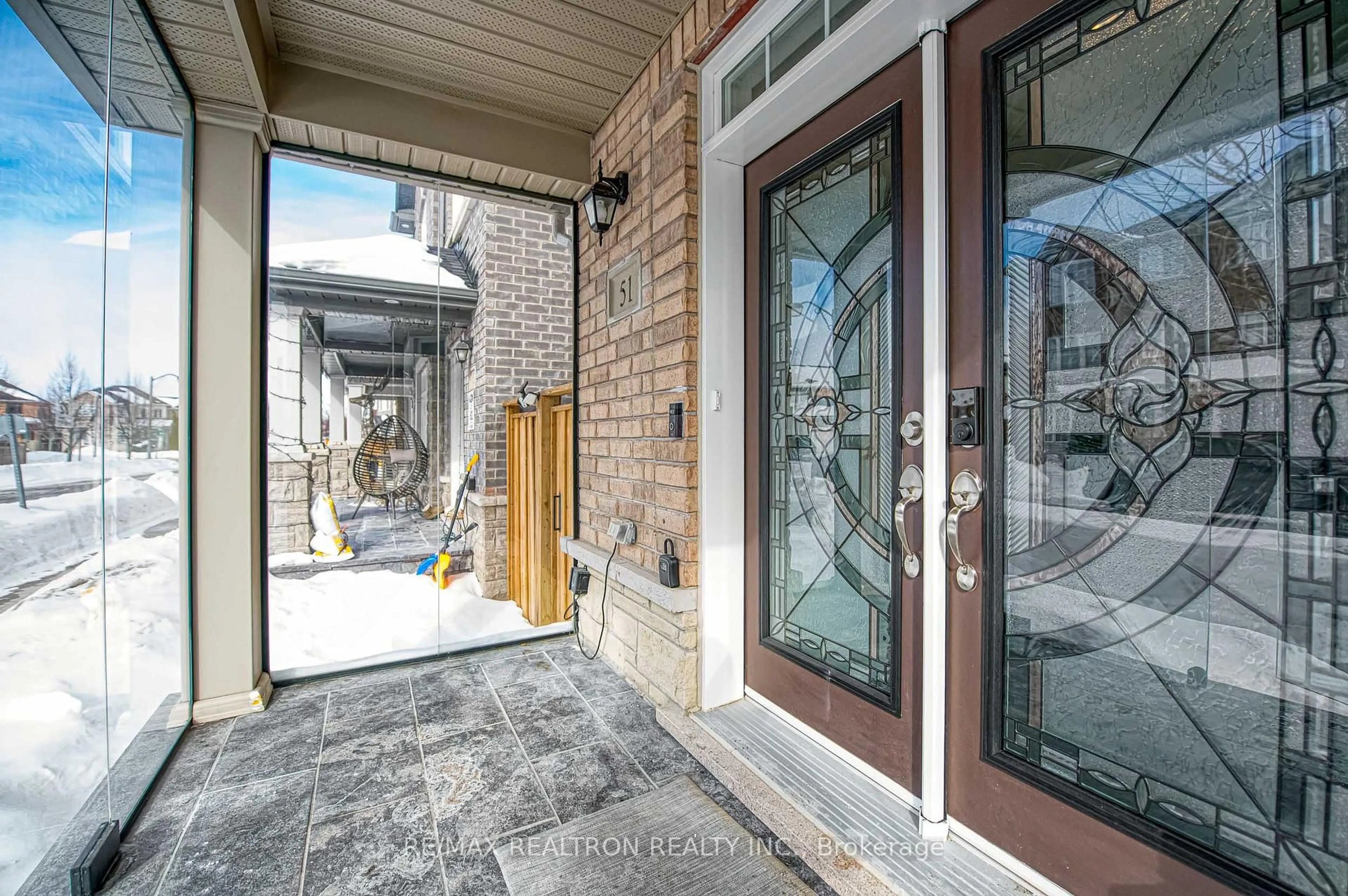 Indoor entryway for 51 Albert Lewis St, Markham Ontario L6B 0Z3