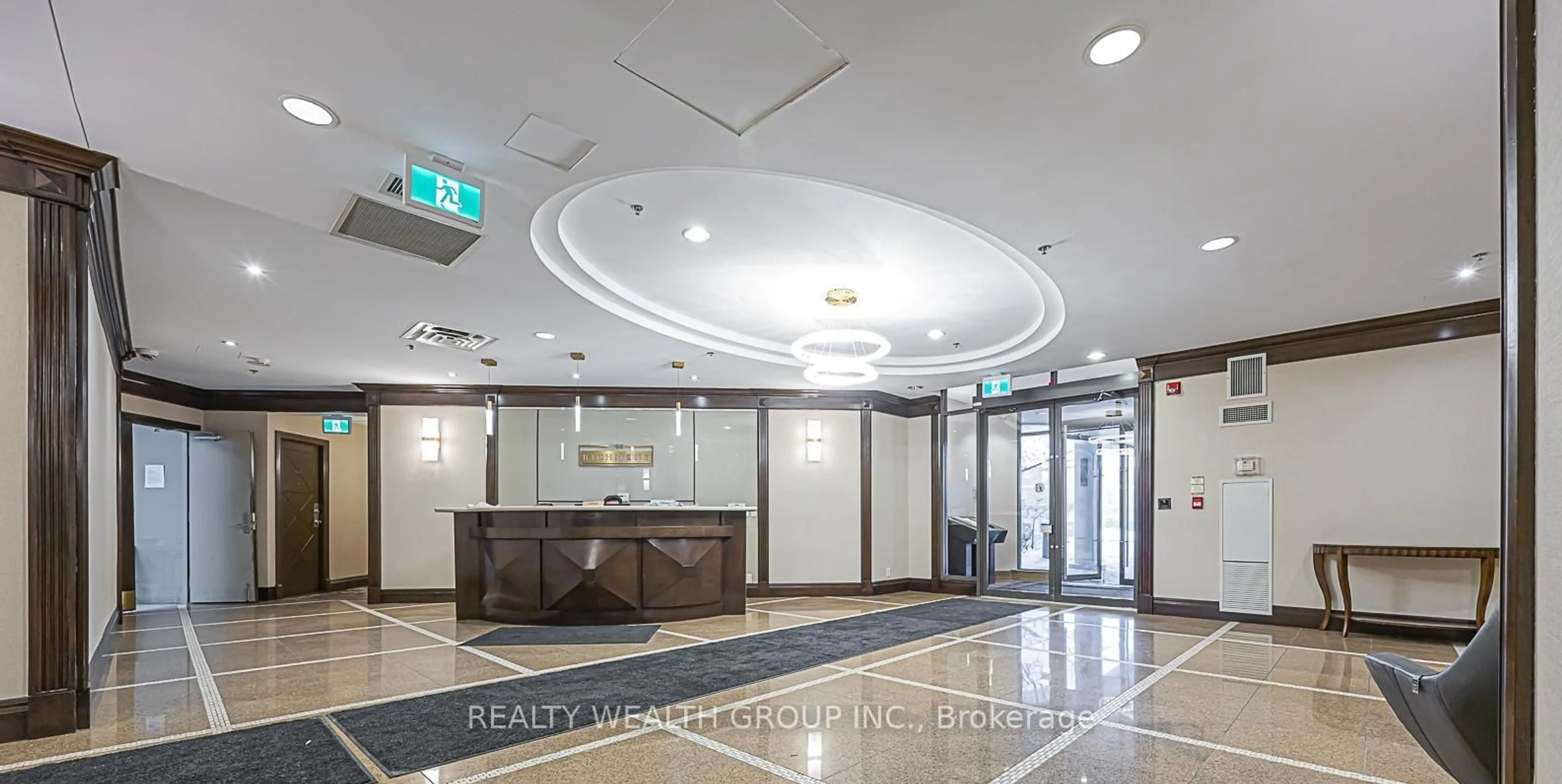 Lobby for 18 Harding Blvd #108, Richmond Hill Ontario L4C 0T3