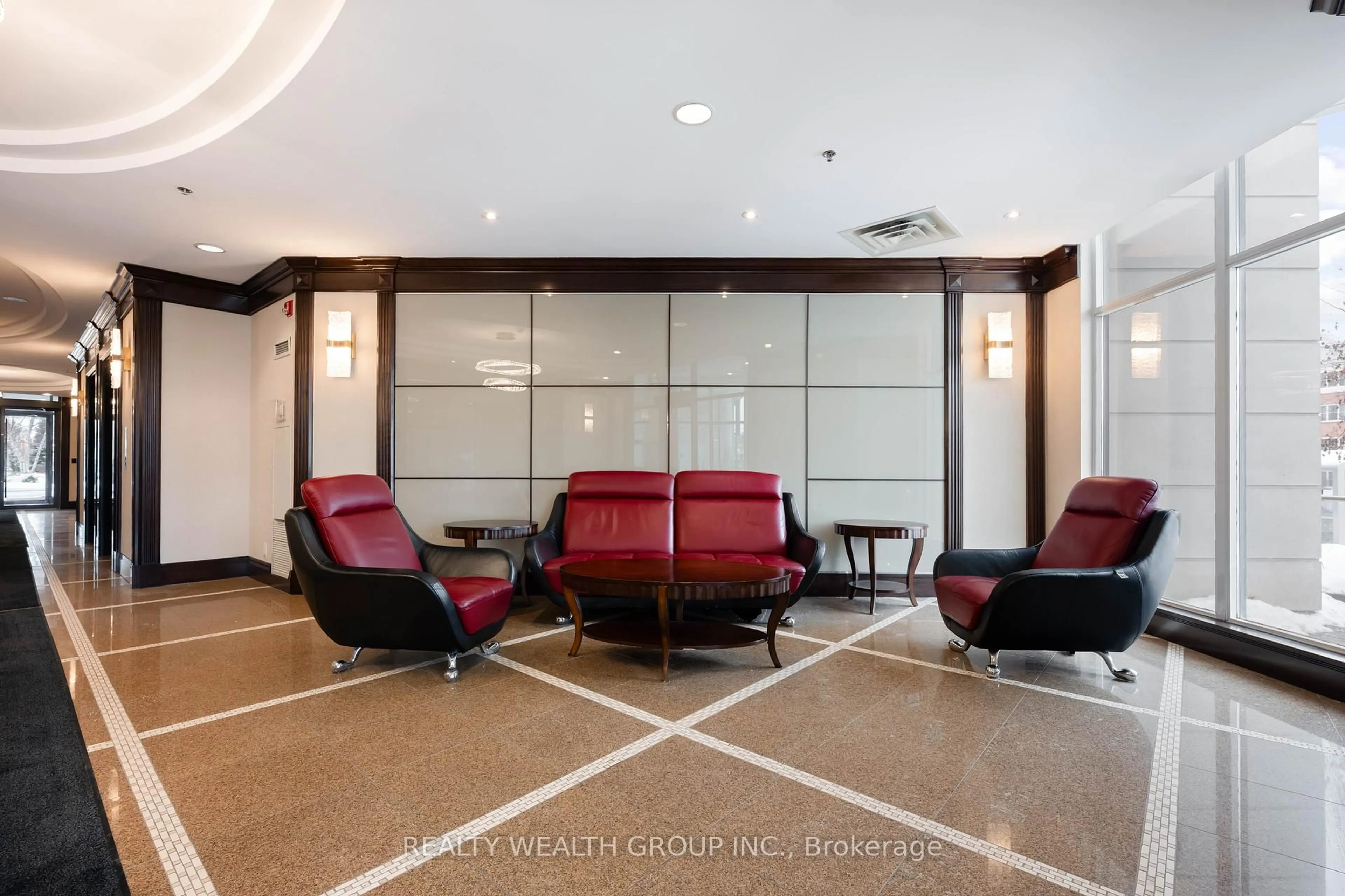 Lobby for 18 Harding Blvd #108, Richmond Hill Ontario L4C 0T3