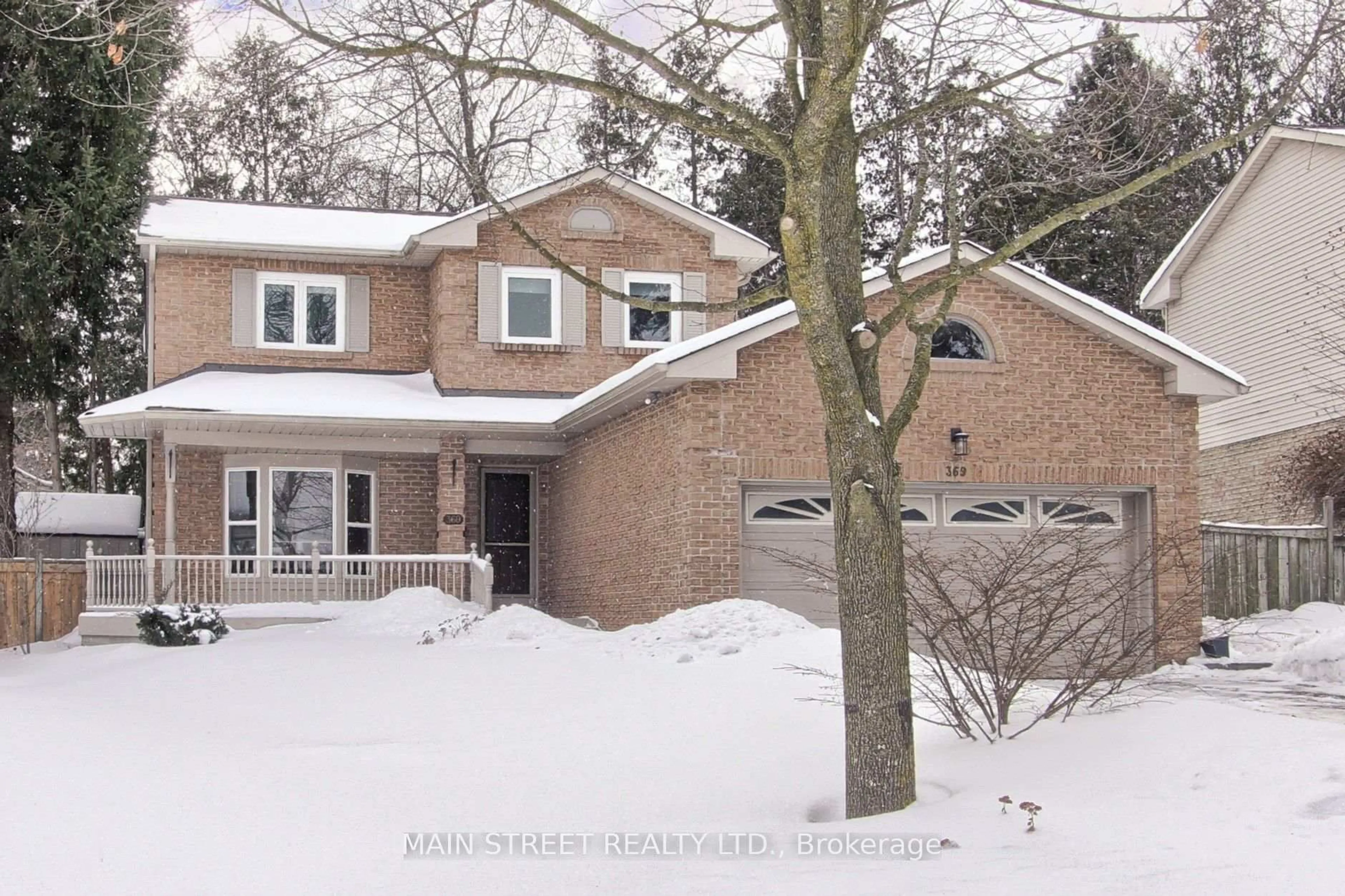 Home with brick exterior material, street for 369 Harewood Blvd, Newmarket Ontario L3Y 6S5