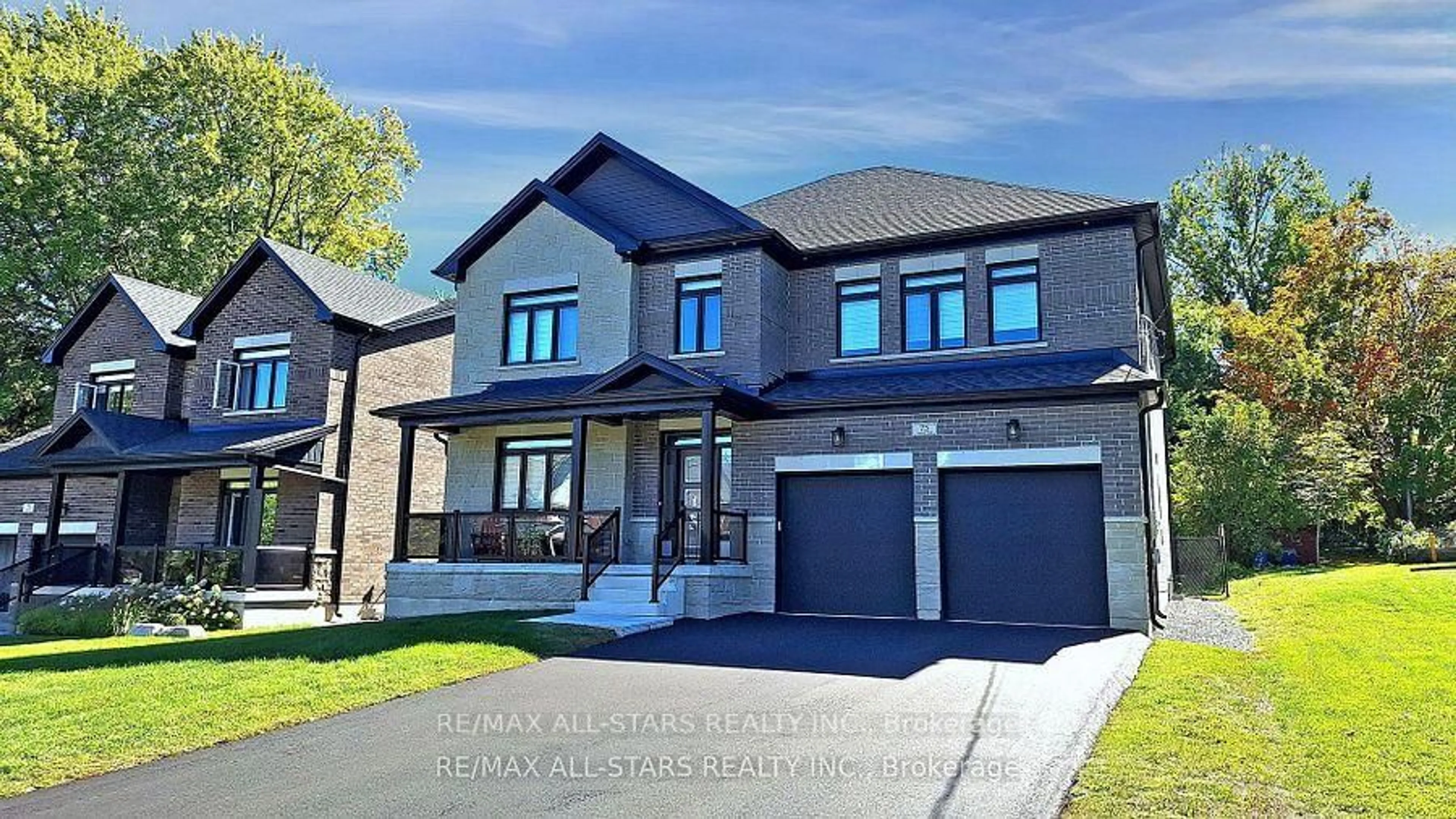 Home with brick exterior material, street for 75 Cemetery Rd, Uxbridge Ontario L9P 1R1