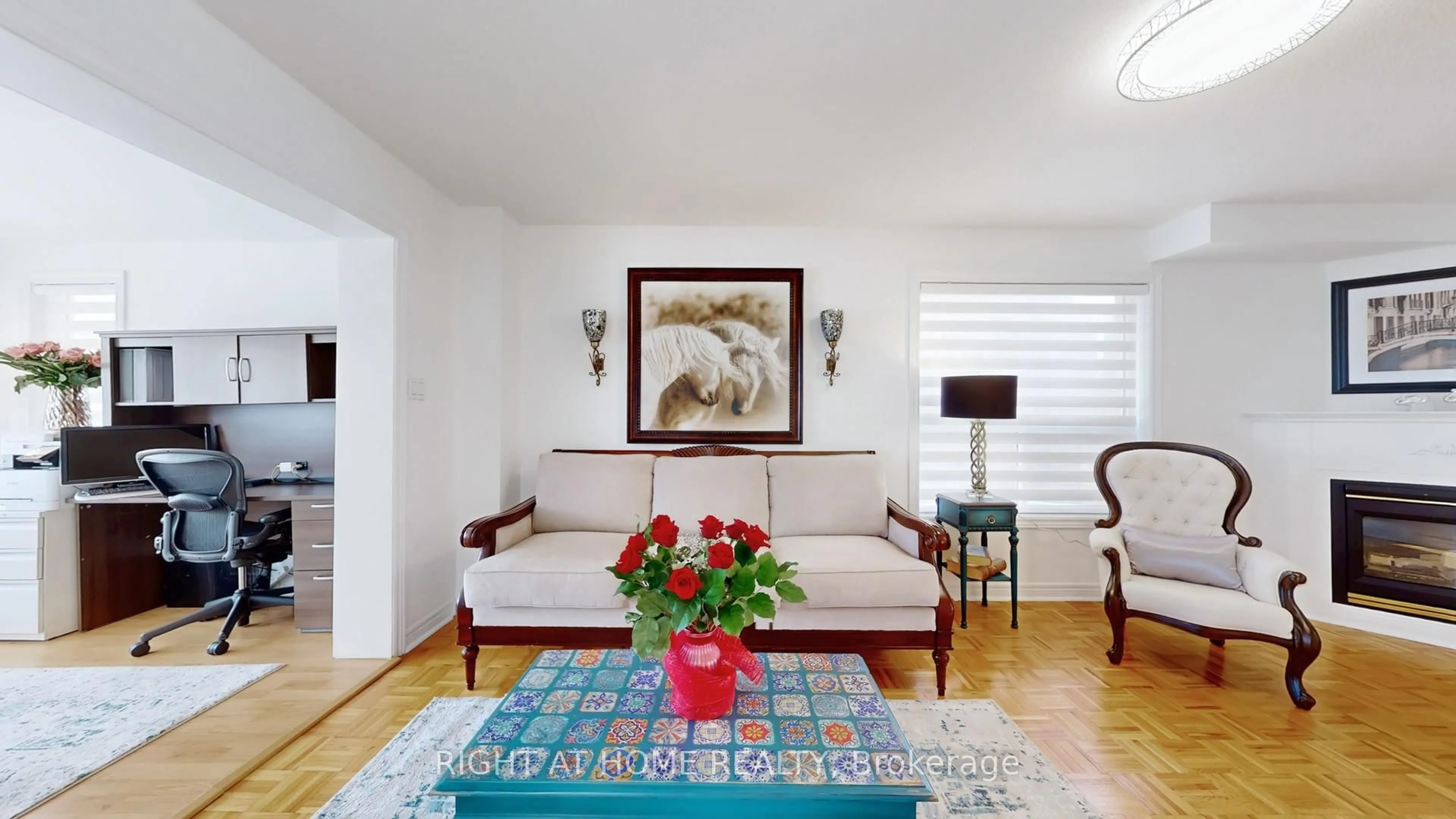 Living room with furniture, unknown for 55 Hollybush Dr, Vaughan Ontario L6A 2H5