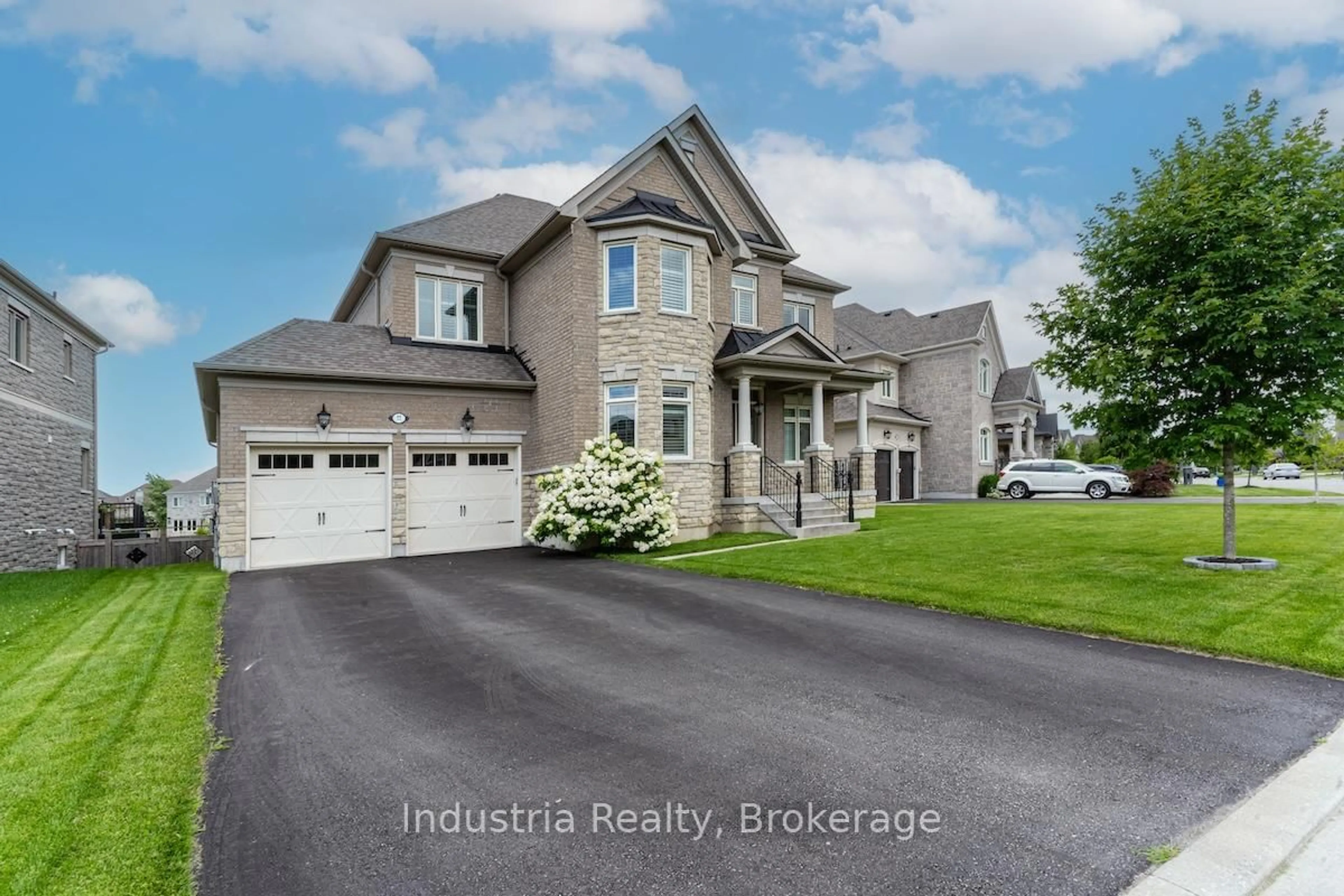 Home with brick exterior material, street for 77 Chuck Ormsby Cres, King Ontario L7B 0A9