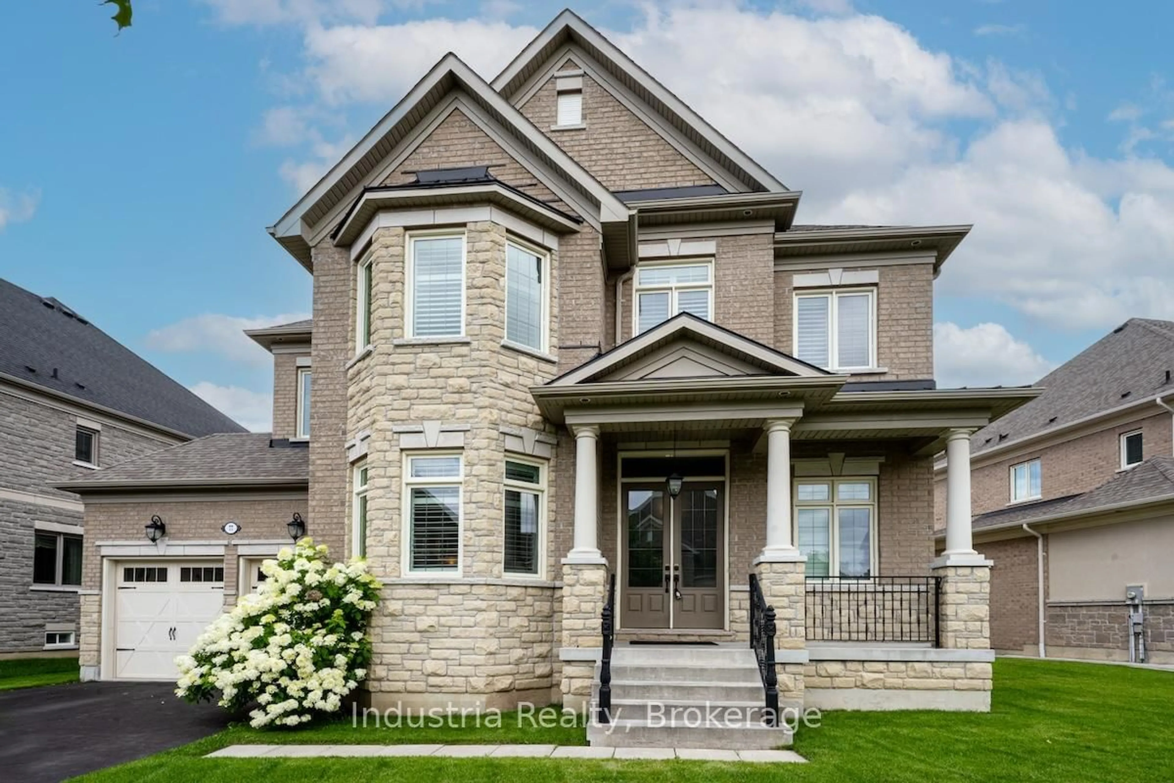 Home with brick exterior material, street for 77 Chuck Ormsby Cres, King Ontario L7B 0A9