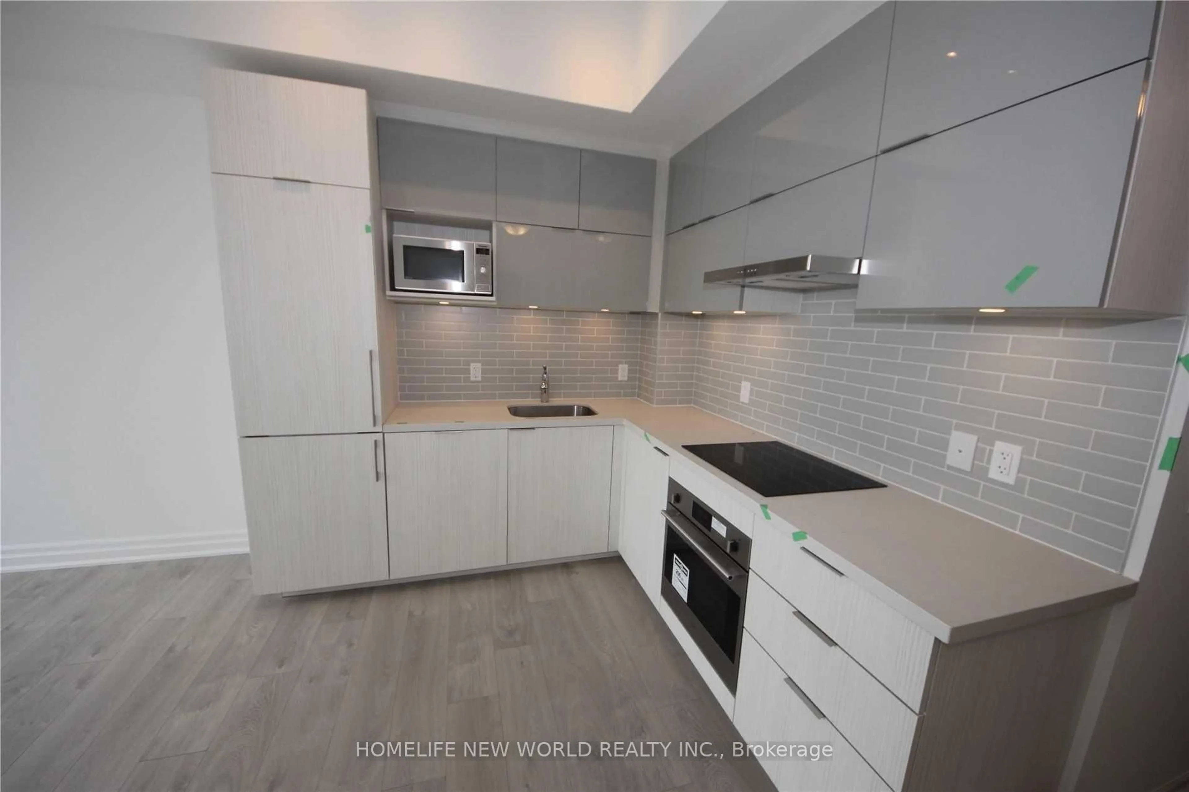 Standard kitchen, ceramic/tile floor for 8 Rouge Valley Dr #1210B, Markham Ontario L6G 0G8