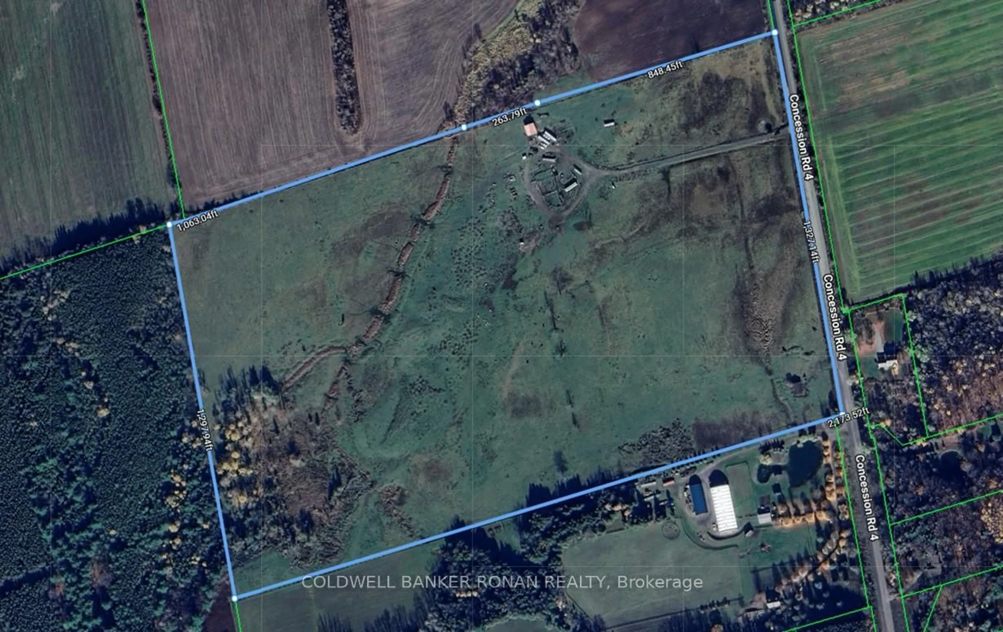 A pic from outside/outdoor area/front of a property/back of a property/a pic from drone, building for 3178 Concession Road 4, Adjala-Tosorontio Ontario L0G 1L0