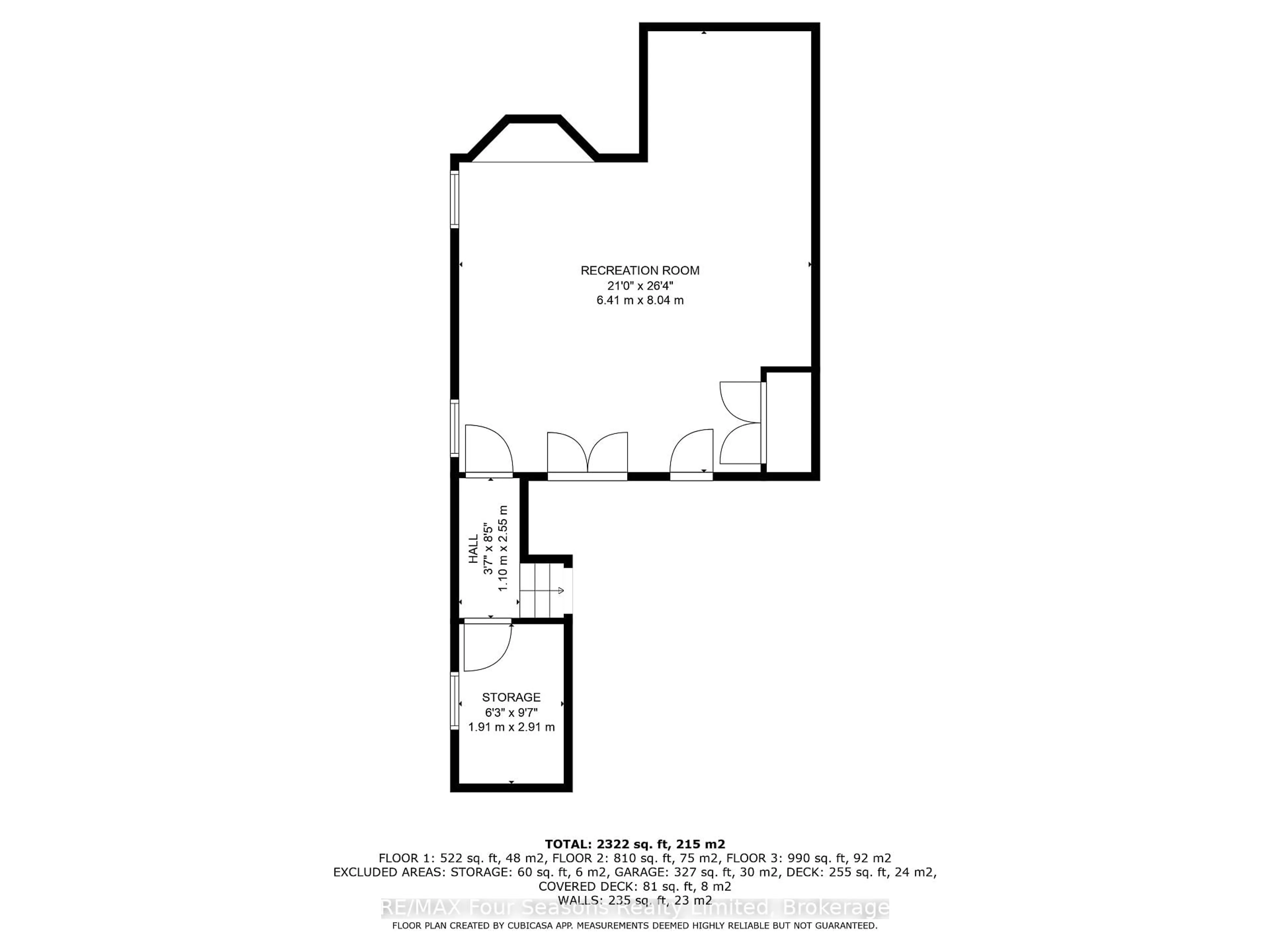 Floor plan for 29 Wagner Cres, Essa Ontario L0M 1B5