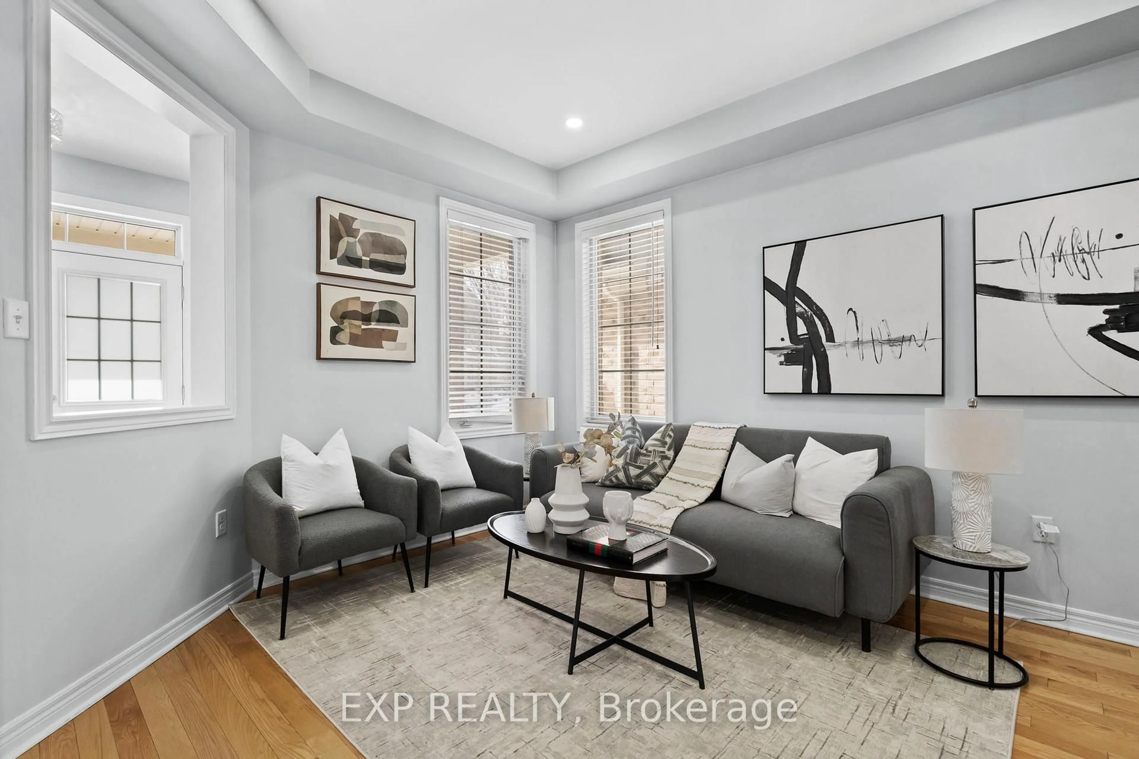 Living room with furniture, unknown for 10 Sedore St, Markham Ontario L6E 0K2