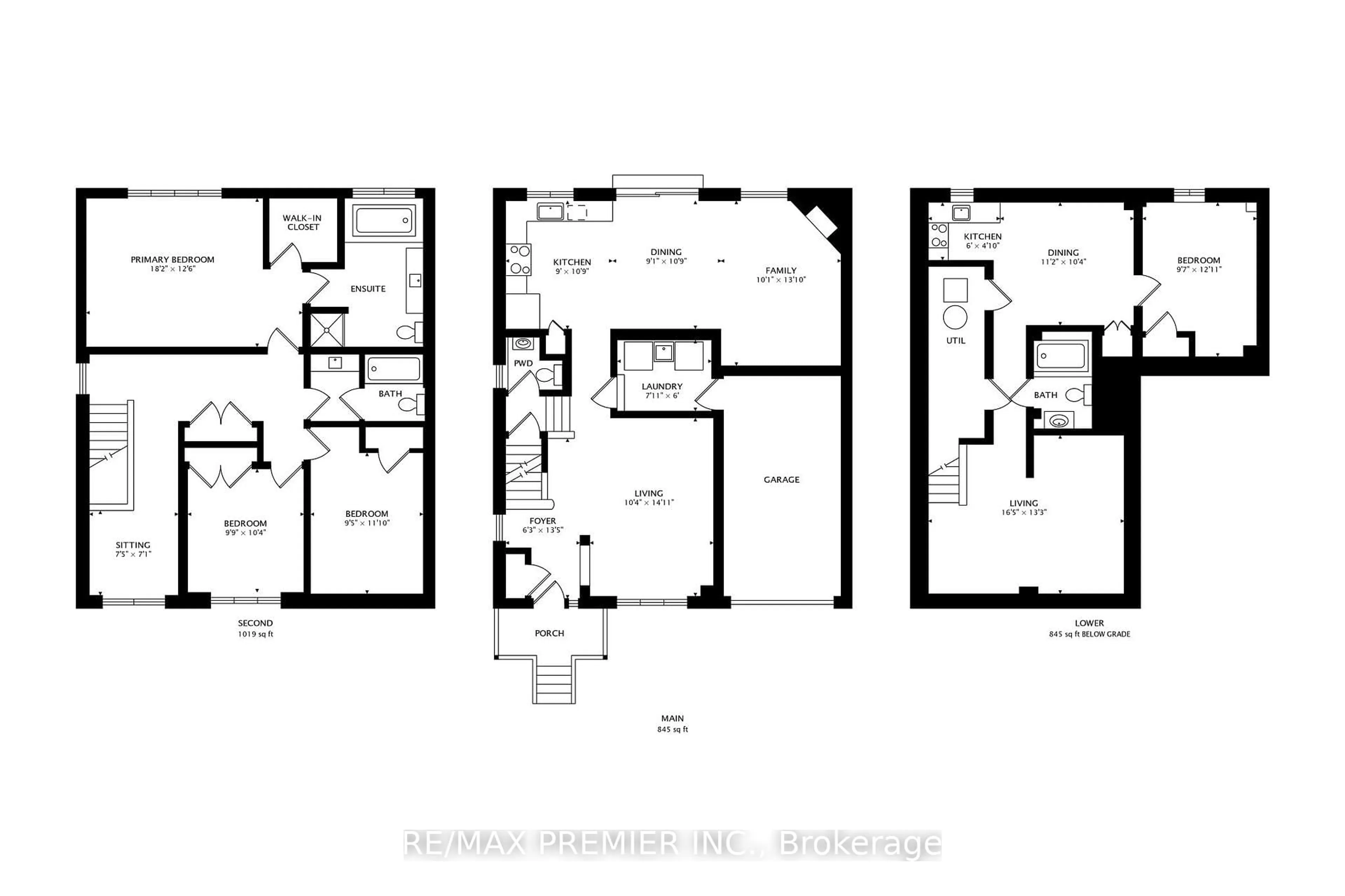 Floor plan for 135 Richard Coulson Cres, Whitchurch-Stouffville Ontario L4A 0H9