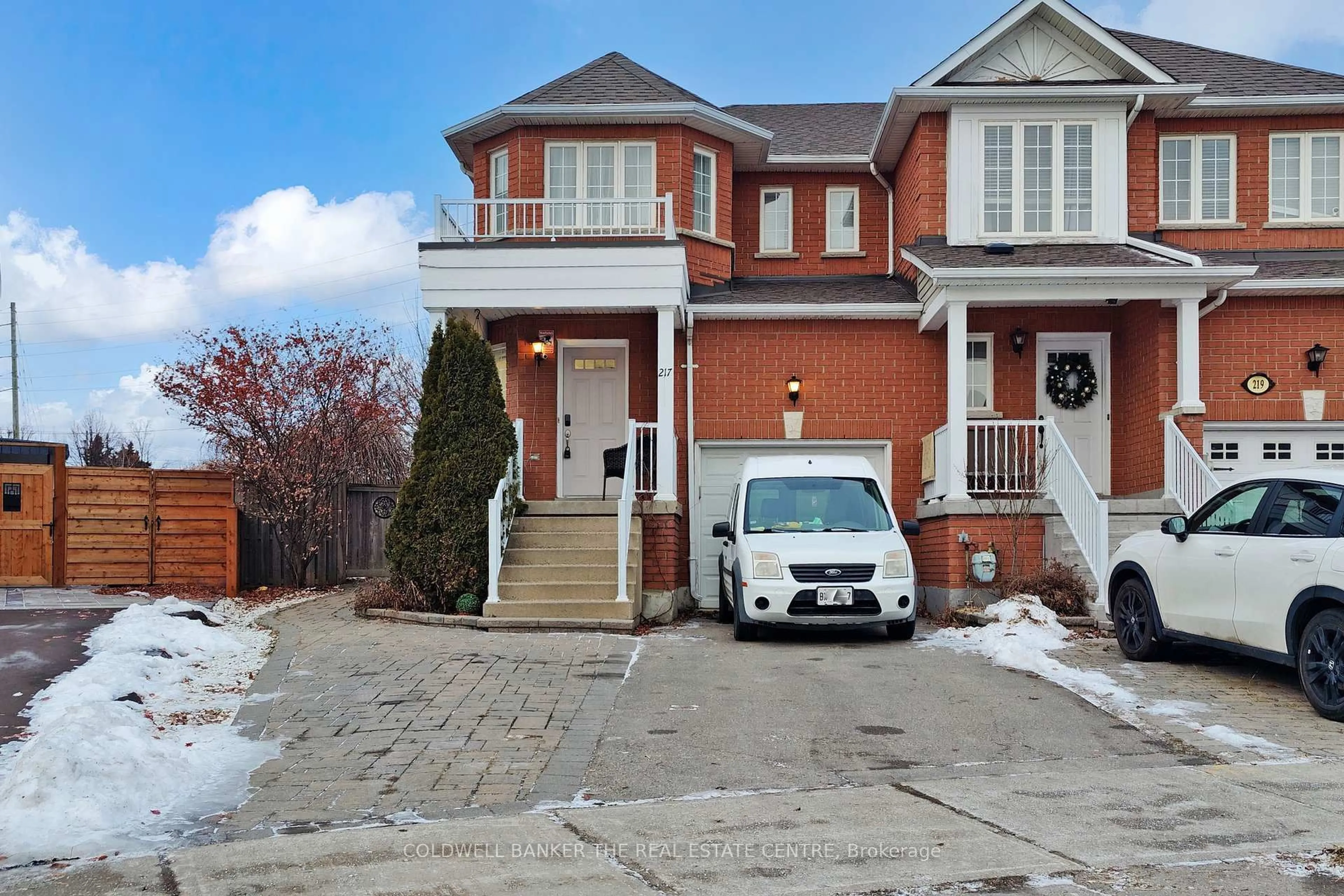 Home with brick exterior material, street for 217 Stonebriar Dr, Vaughan Ontario L6A 4A3