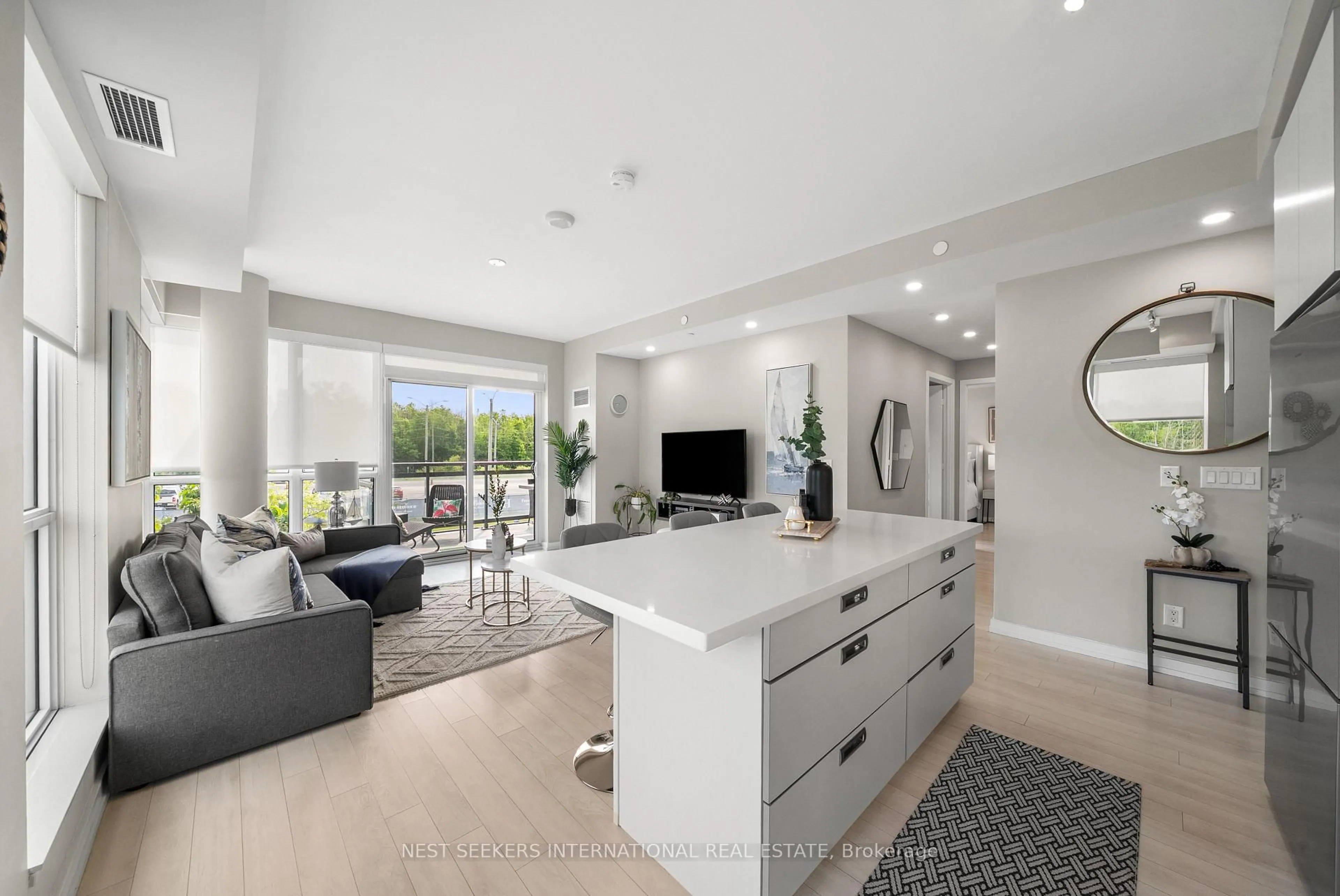 Open concept kitchen, unknown for 241 Sea Ray Ave #A213, Innisfil Ontario L9S 2P7