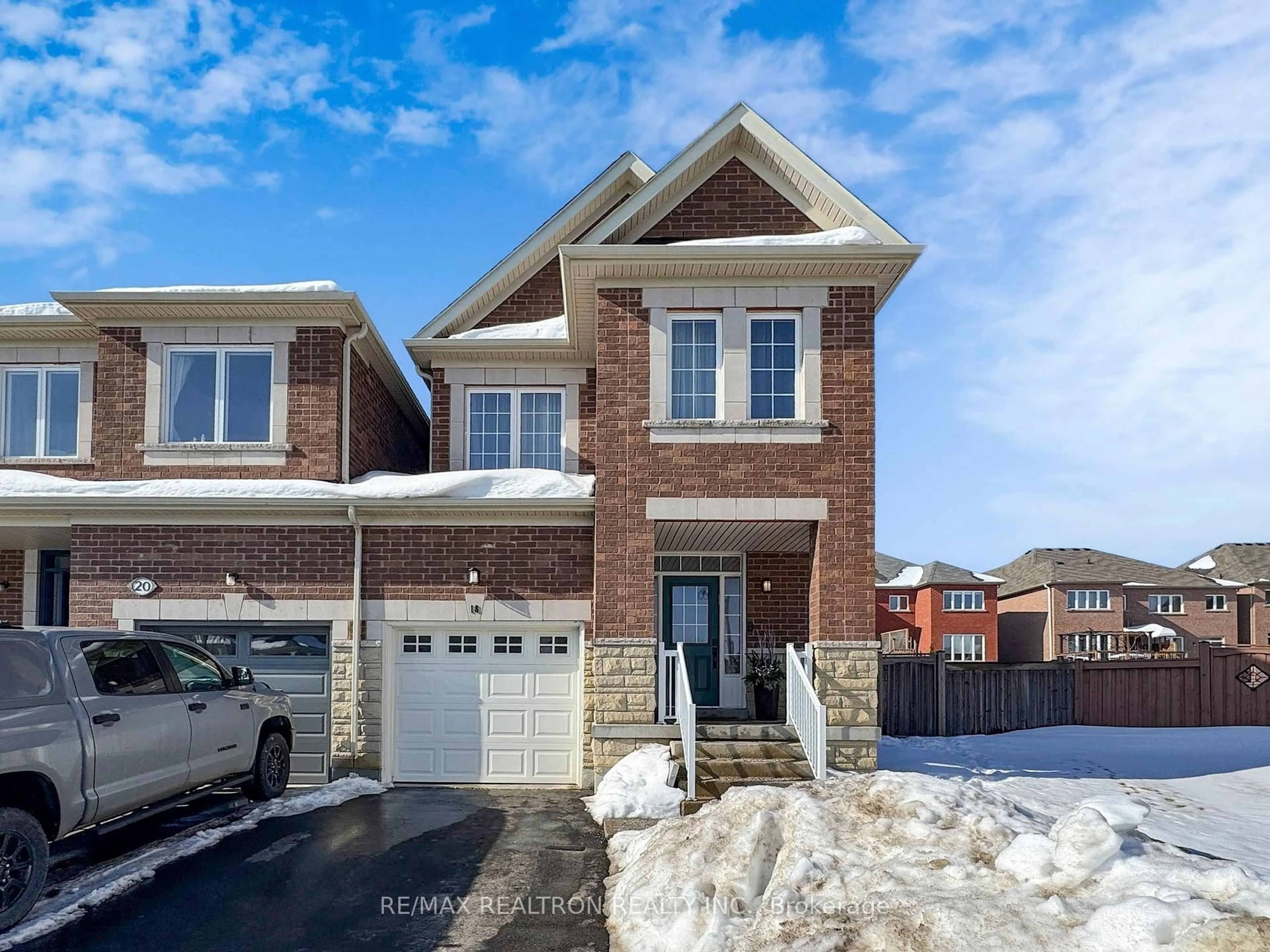 Home with brick exterior material, street for 18 London Pride Dr, Richmond Hill Ontario L4E 0X2