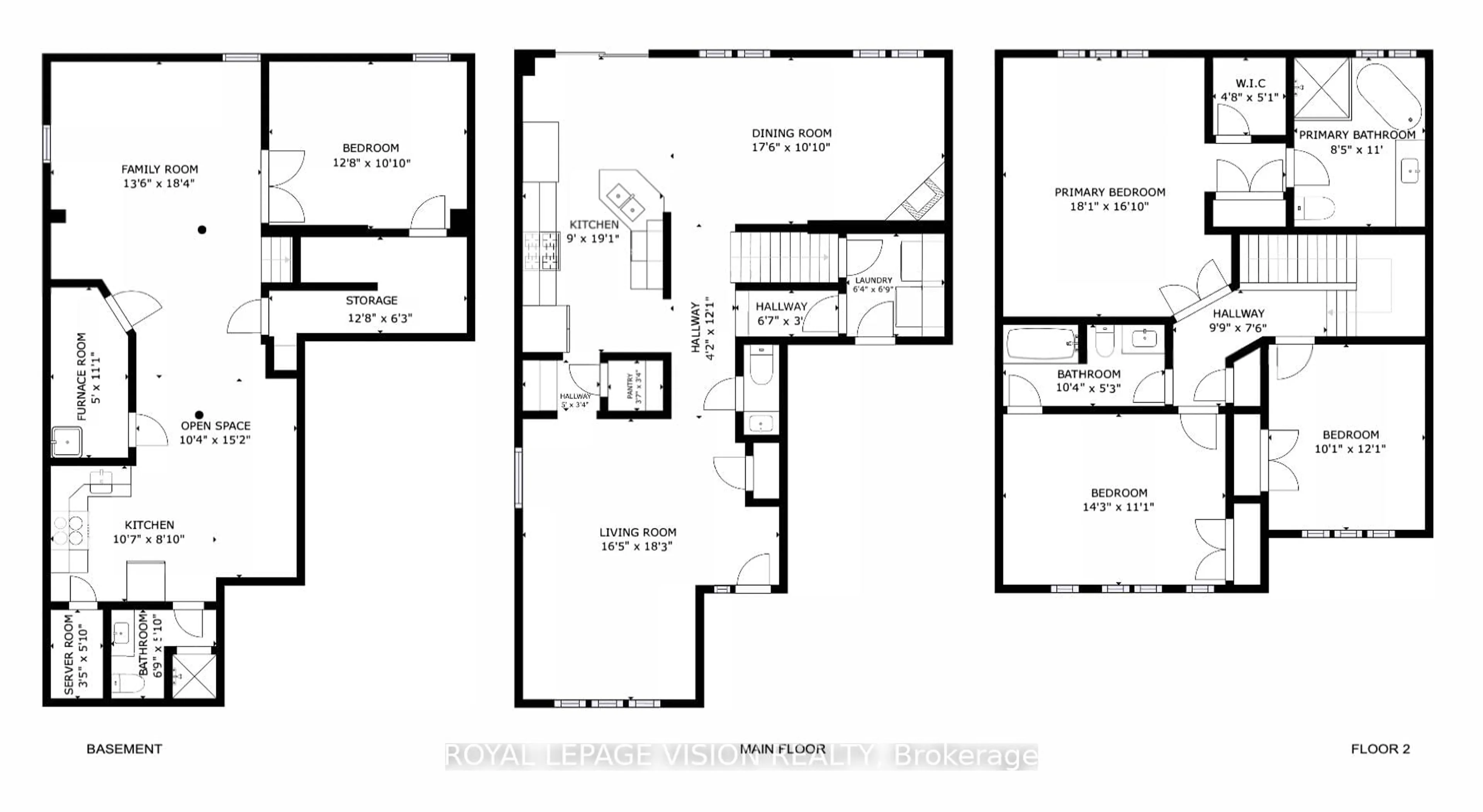 Floor plan for 124 Alfred Paterson Dr, Markham Ontario L6E 1L5