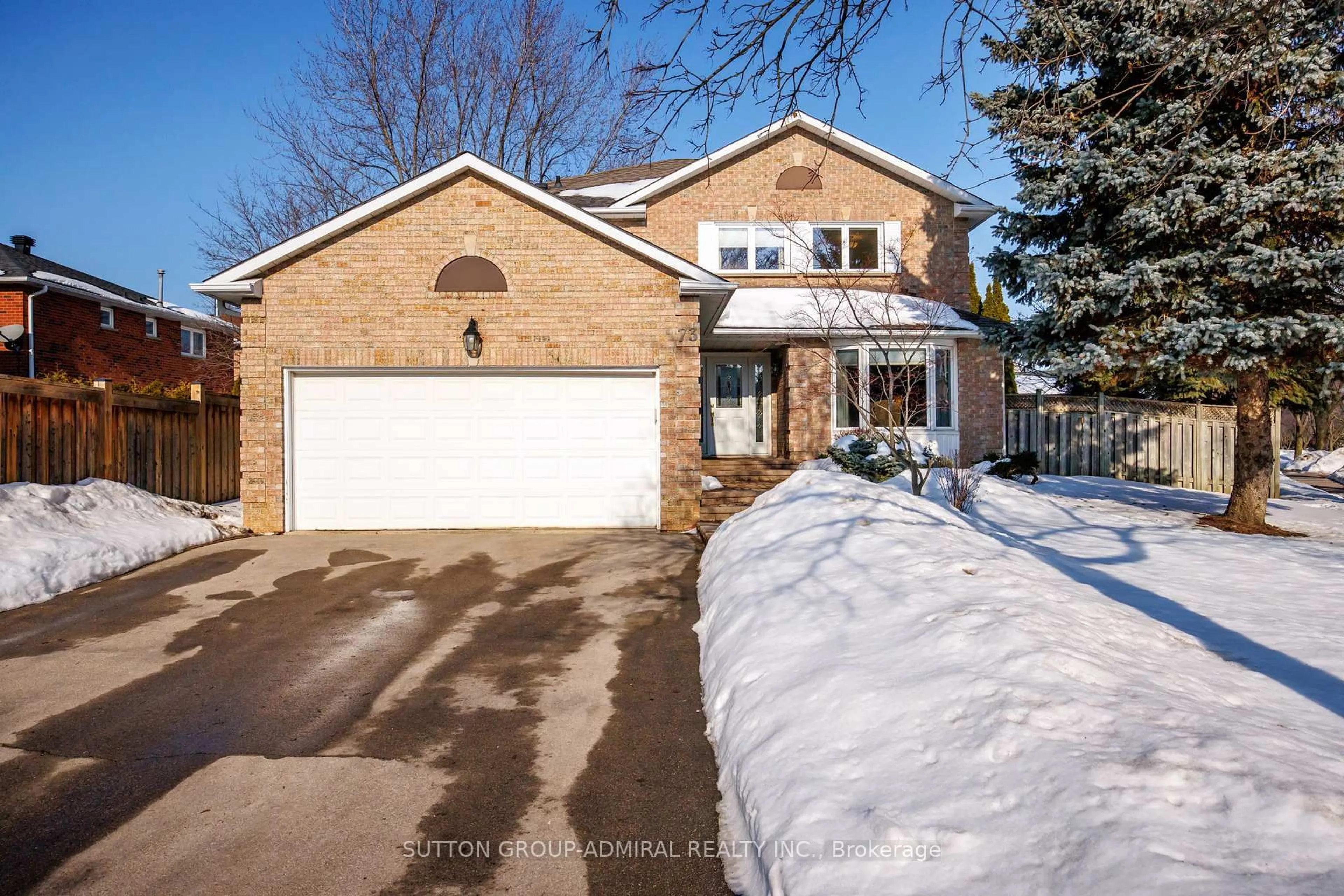 Home with brick exterior material, street for 73 Crystal Dr, Richmond Hill Ontario L4C 7Y7