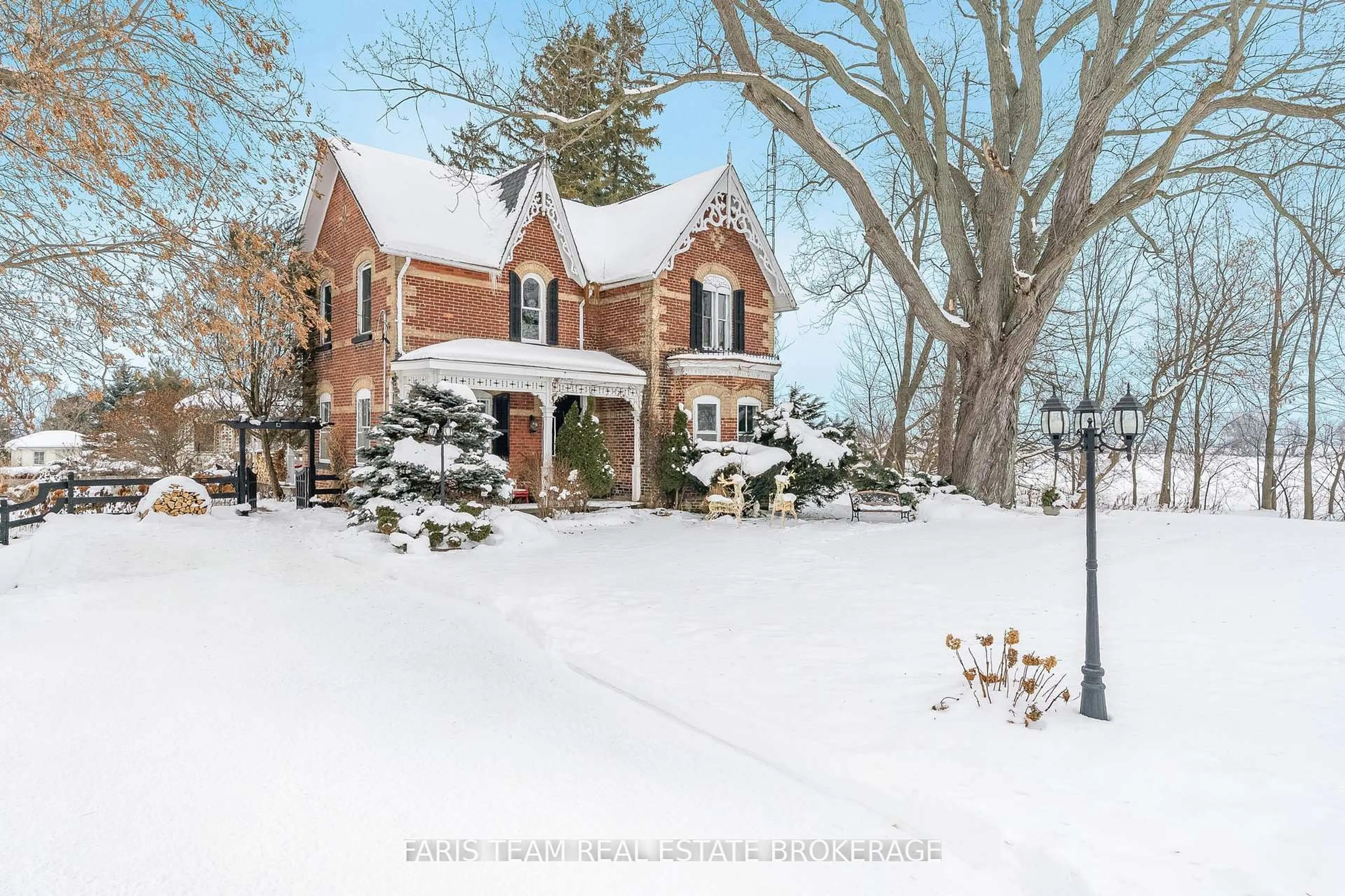 Home with brick exterior material, street for 5716 County Road 56, Essa Ontario L0L 1N0